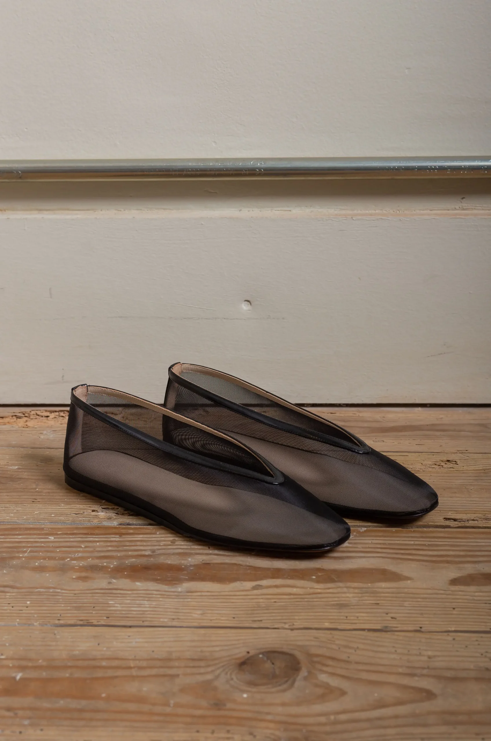 Le Monde Béryl - Luna Slipper Mesh - Black