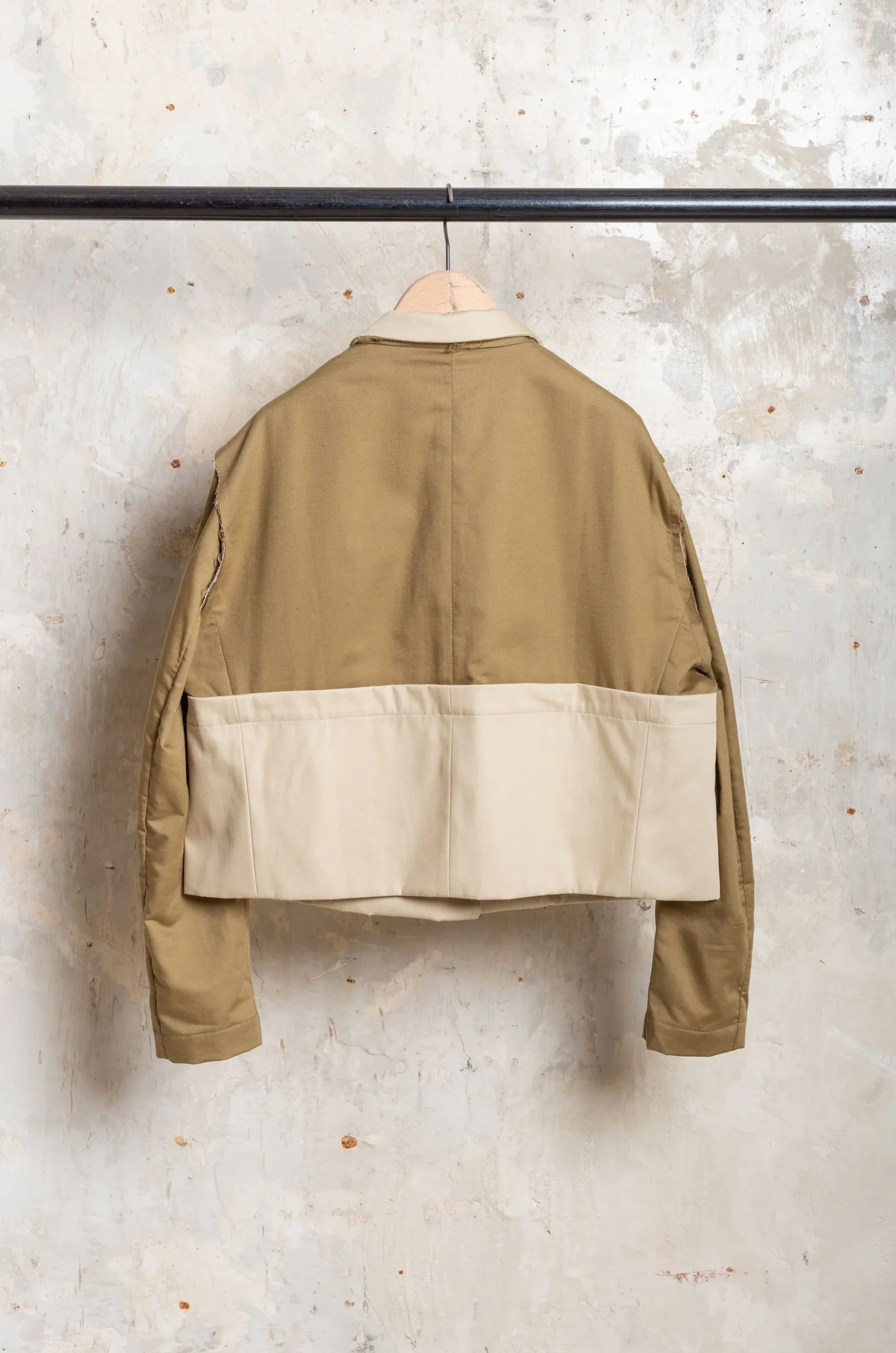 Litkovska - Deconstruction Jacket J03SS24 - Khaki/Beige
