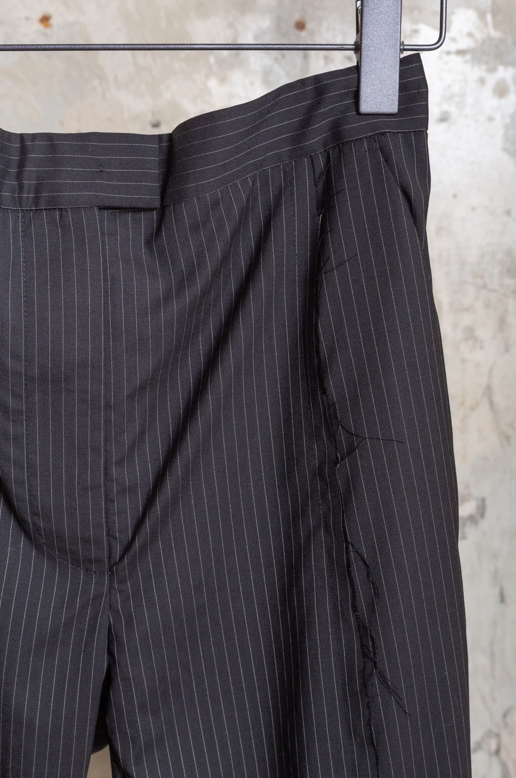 Litkovska - Patchwork Pants P06SS24 - Black With STR