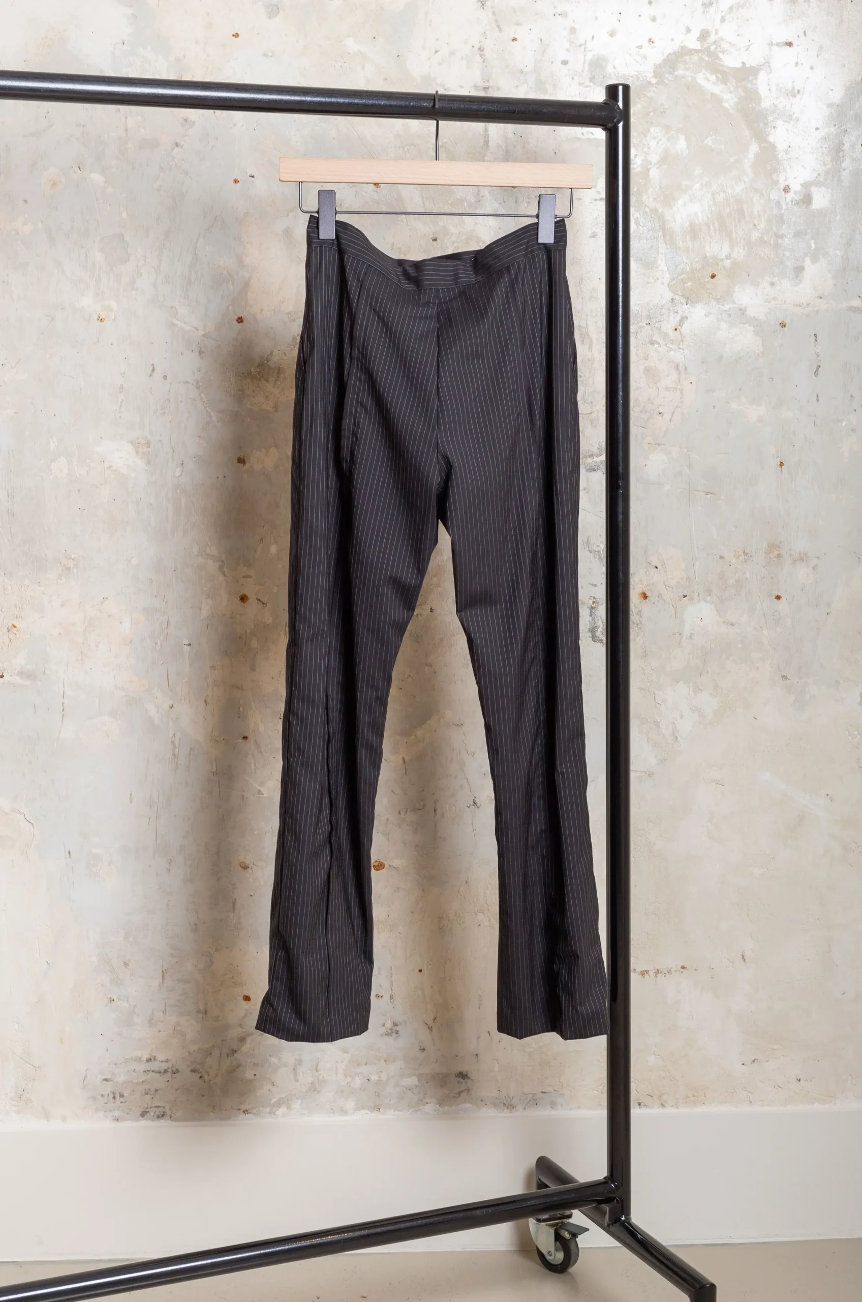 Litkovska - Patchwork Pants P06SS24 - Black With STR