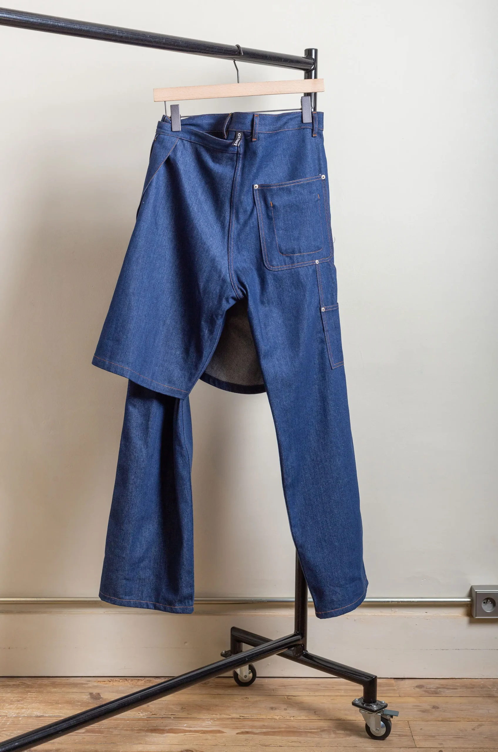 Ouest - The Apron Pants - Indigo