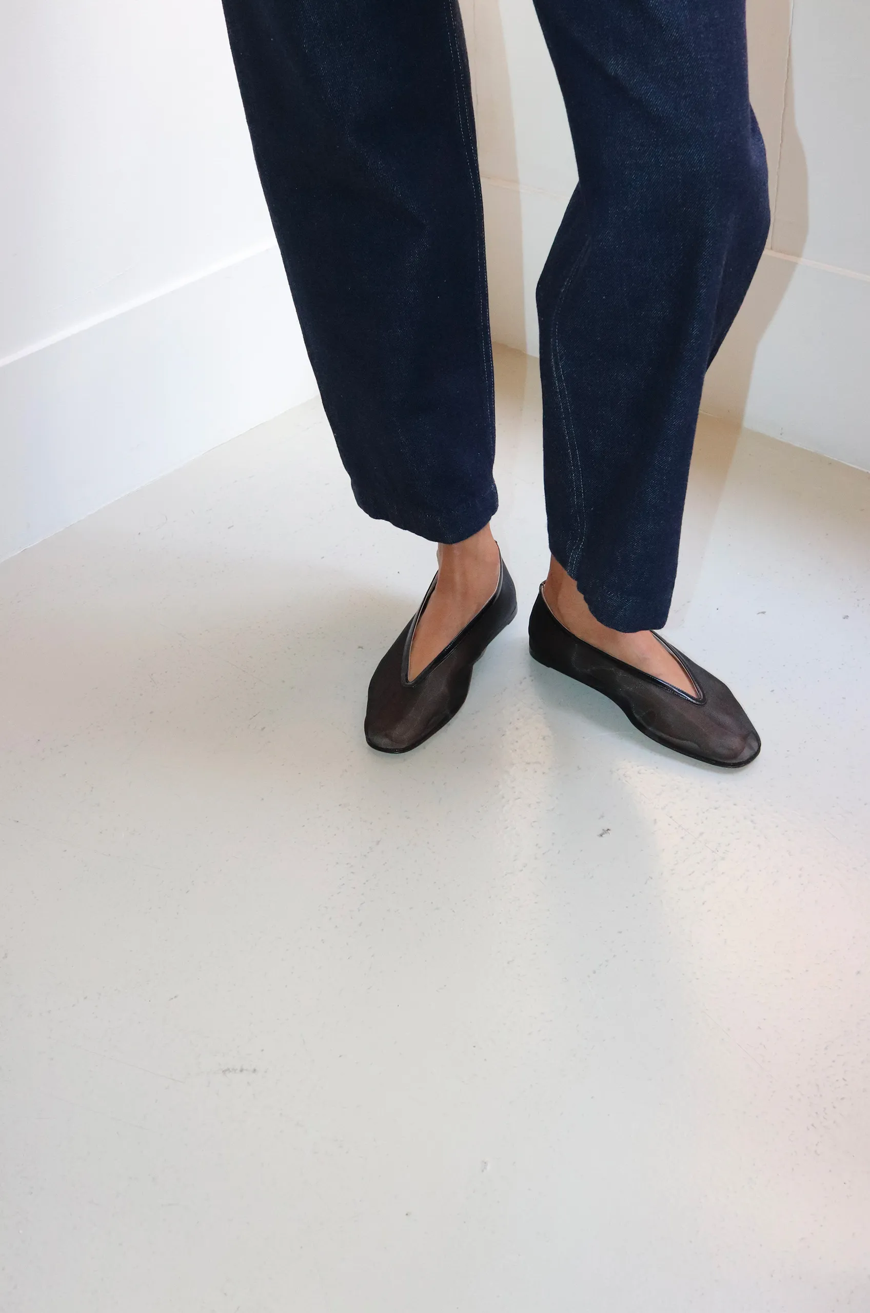 Le Monde Béryl - Luna Slipper Mesh - Black