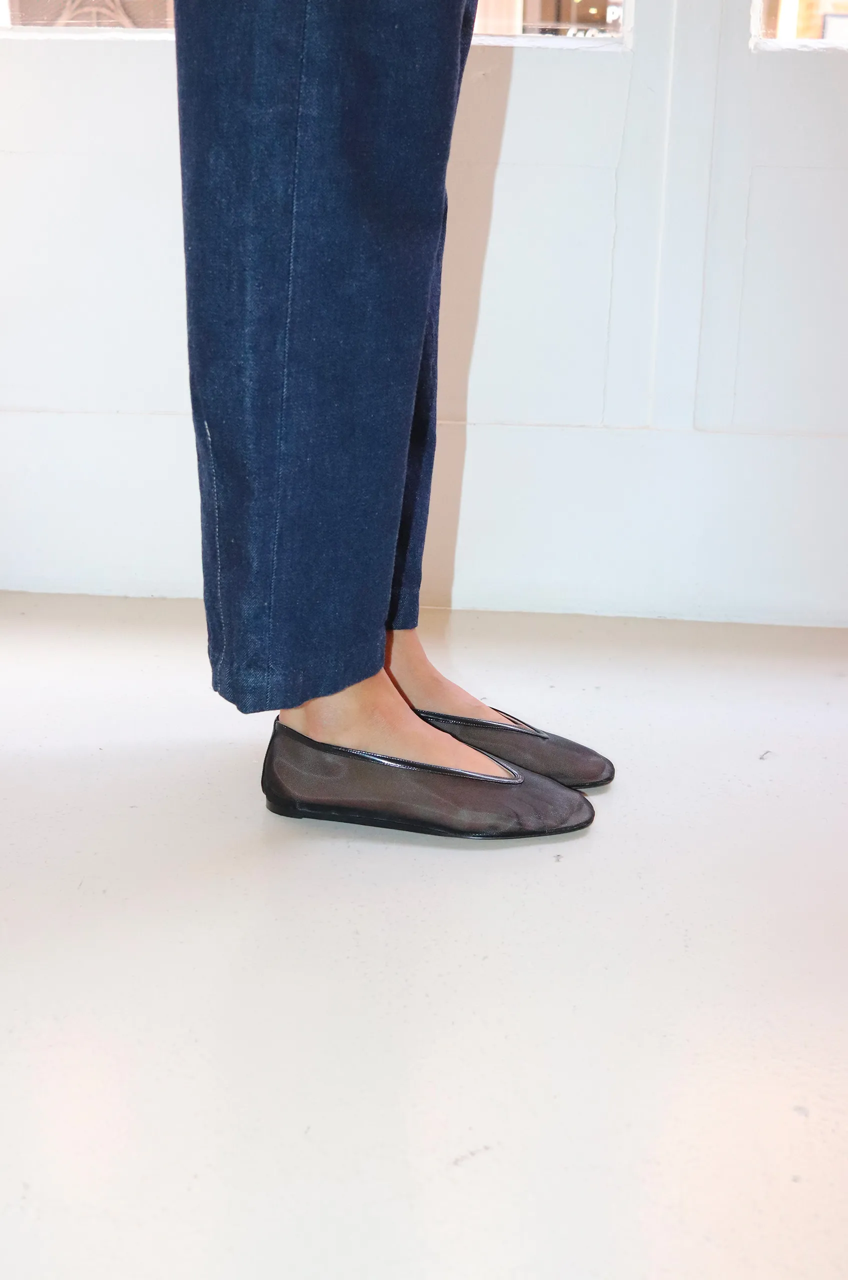 Le Monde Béryl - Luna Slipper Mesh - Black