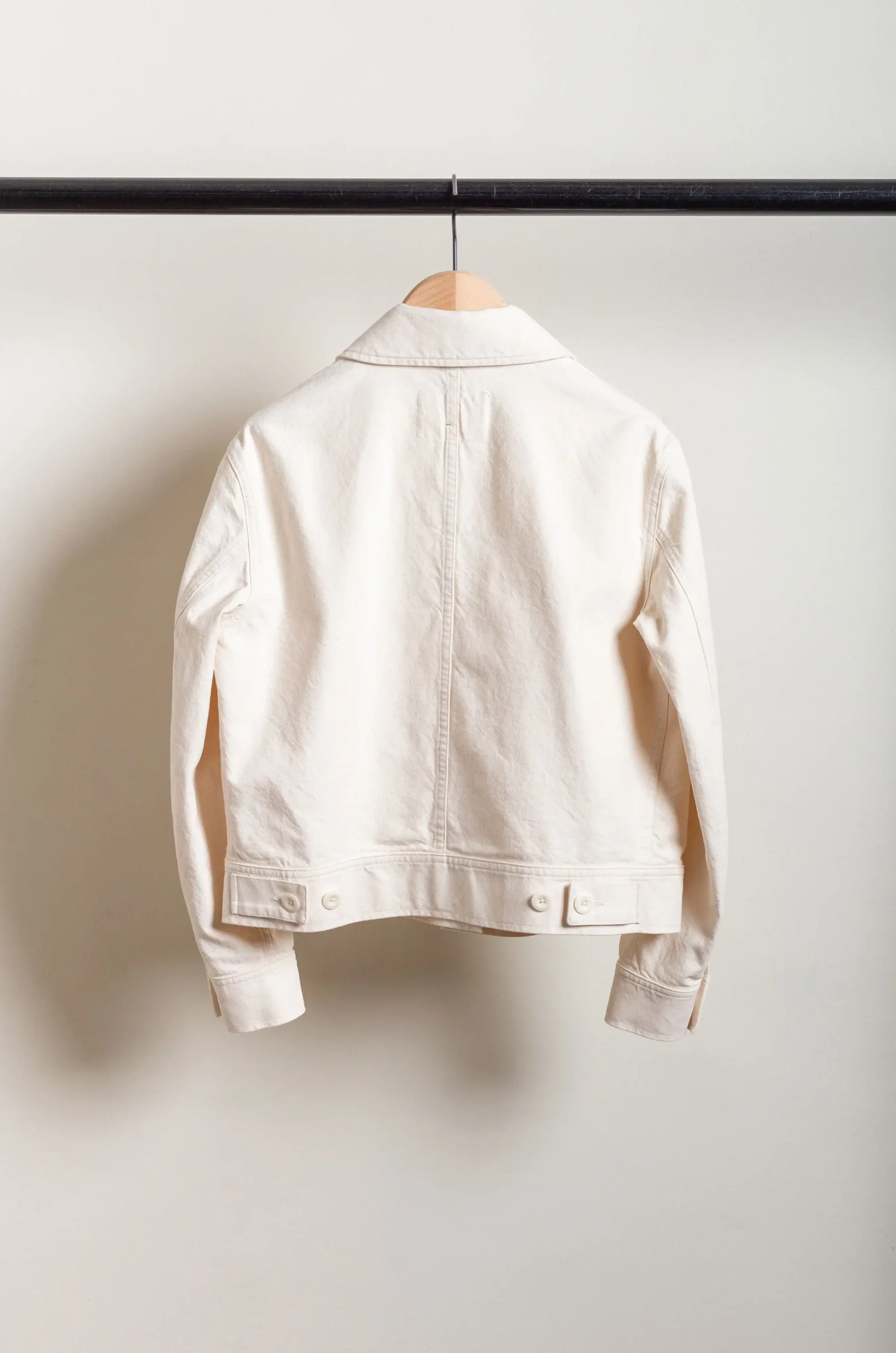 MHL - Cropped Jacket Workwear - Off White