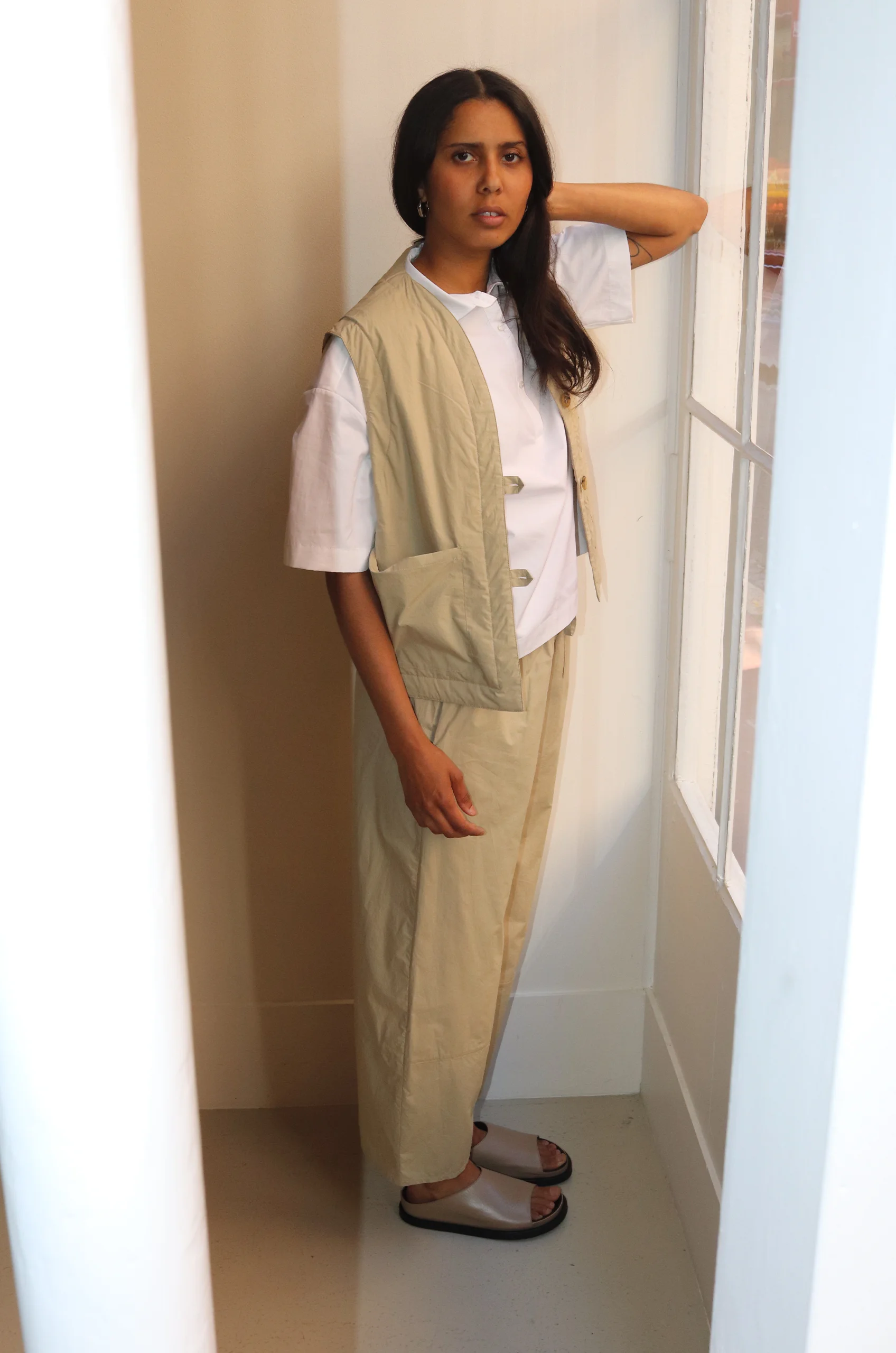 Asciari - Cloe Gilet AS088 - Cappuccino