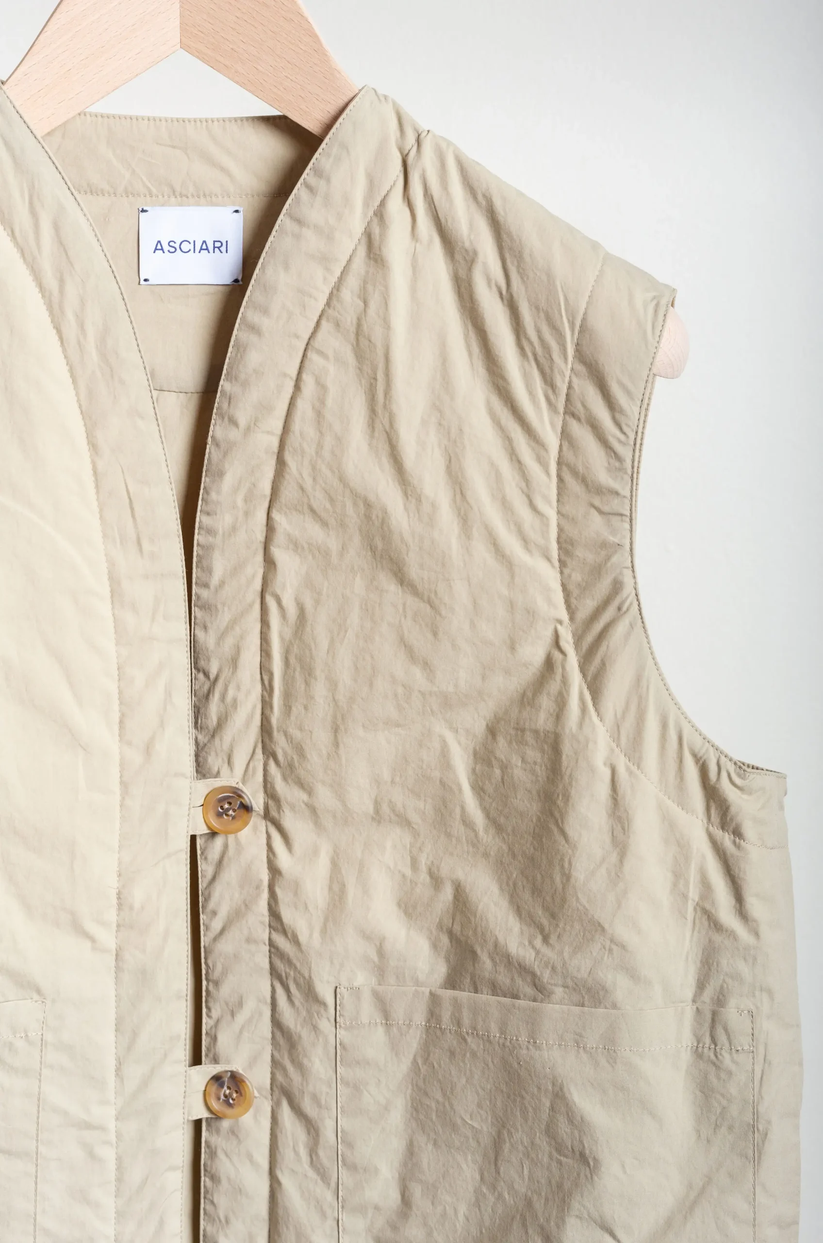 Asciari - Cloe Gilet AS088 - Cappuccino