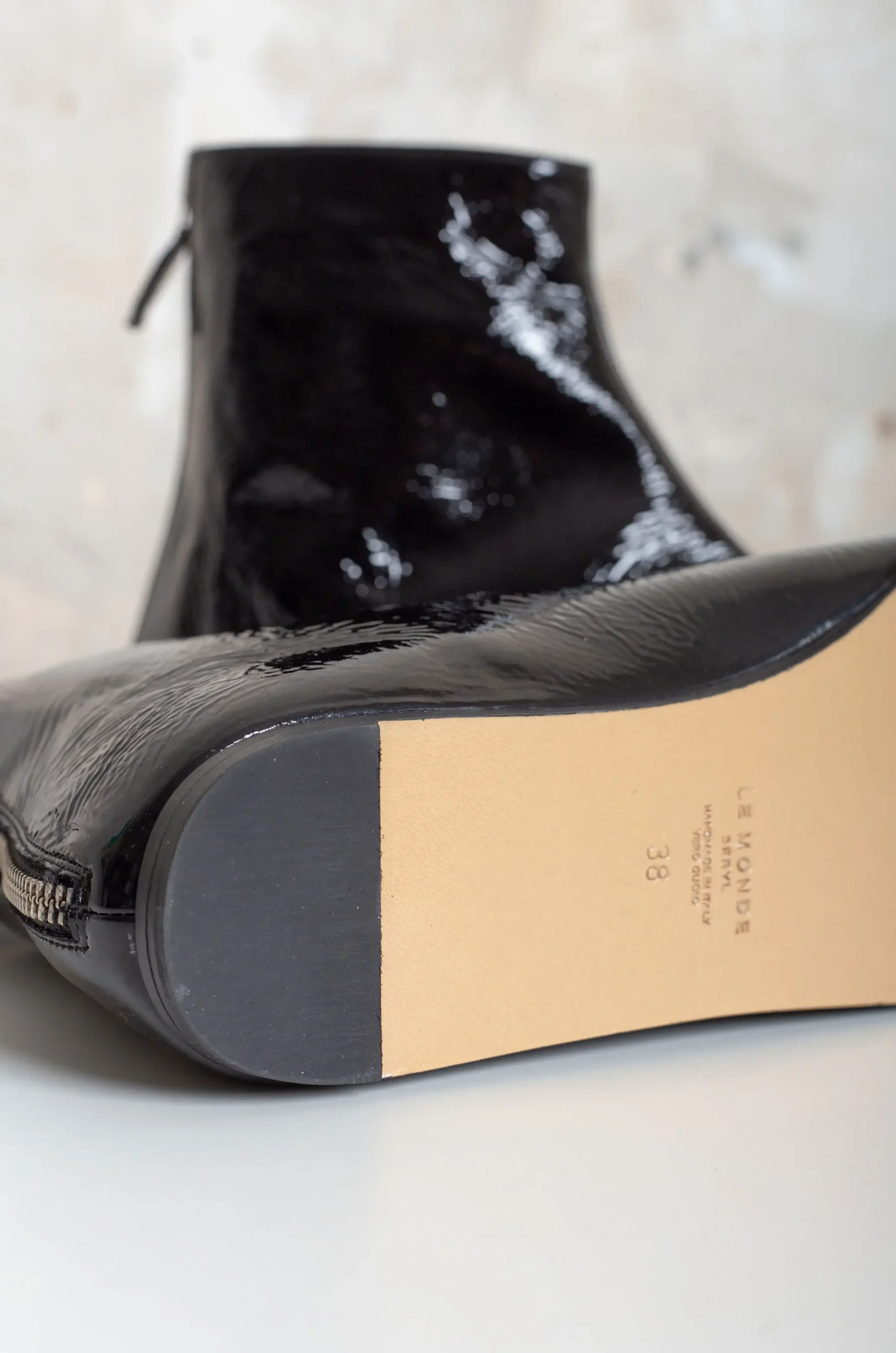 Le Monde Béryl - Luna Boot Patent - Black