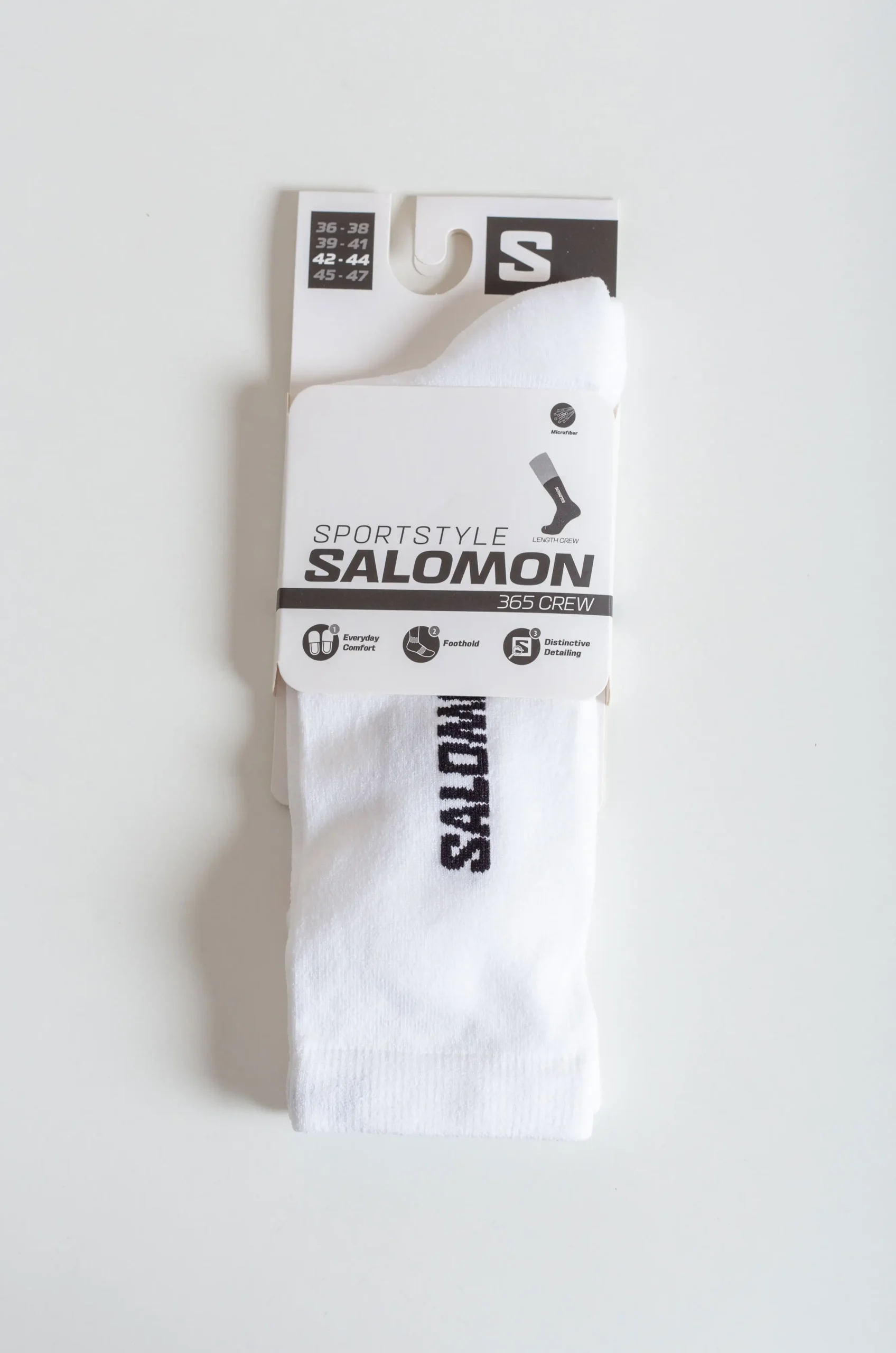 Salomon - Socks 365 Crew - White/Black