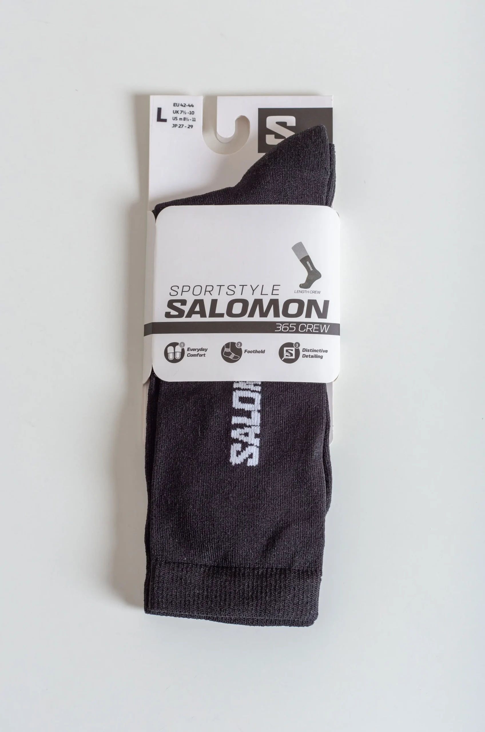 Salomon - Socks 365 Crew - Black/White