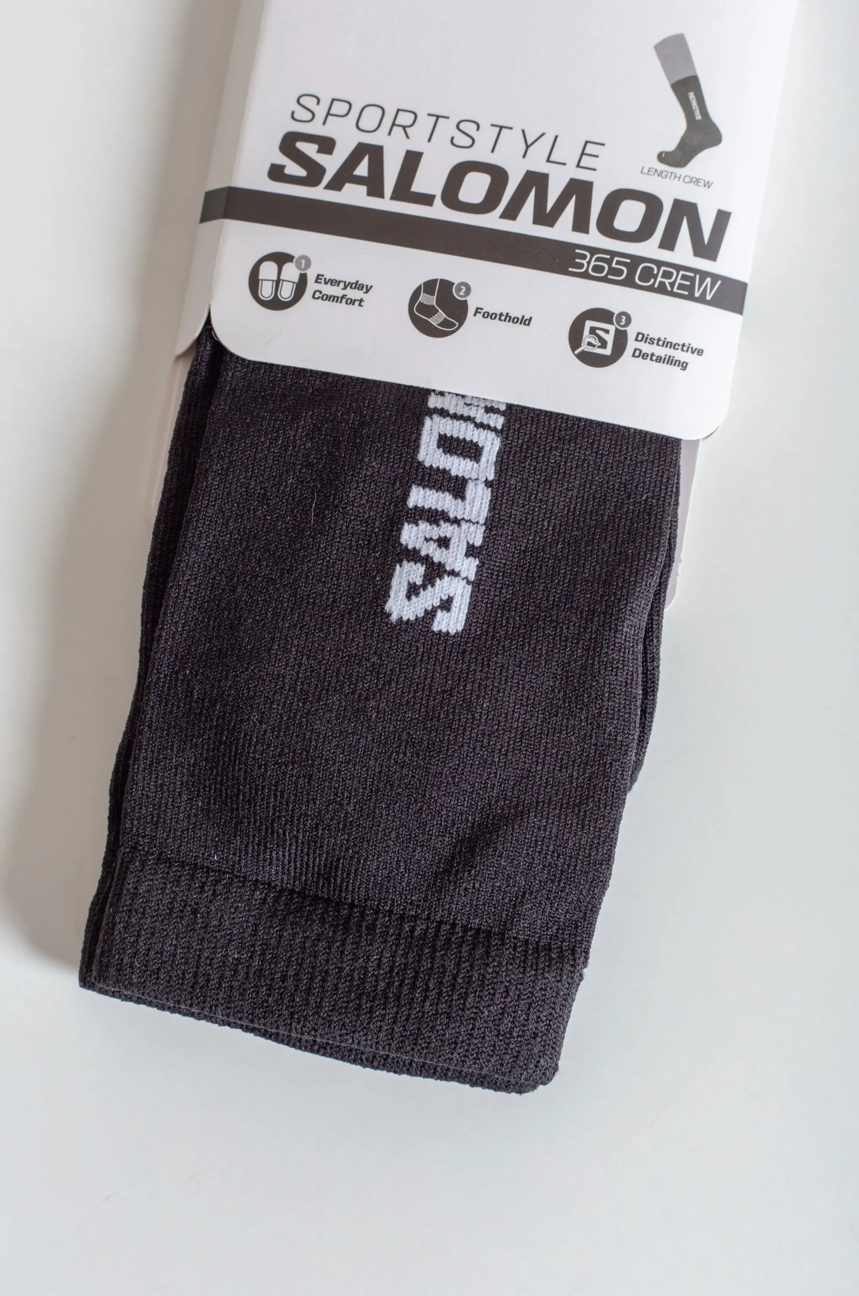 Salomon - Socks 365 Crew - Black/White
