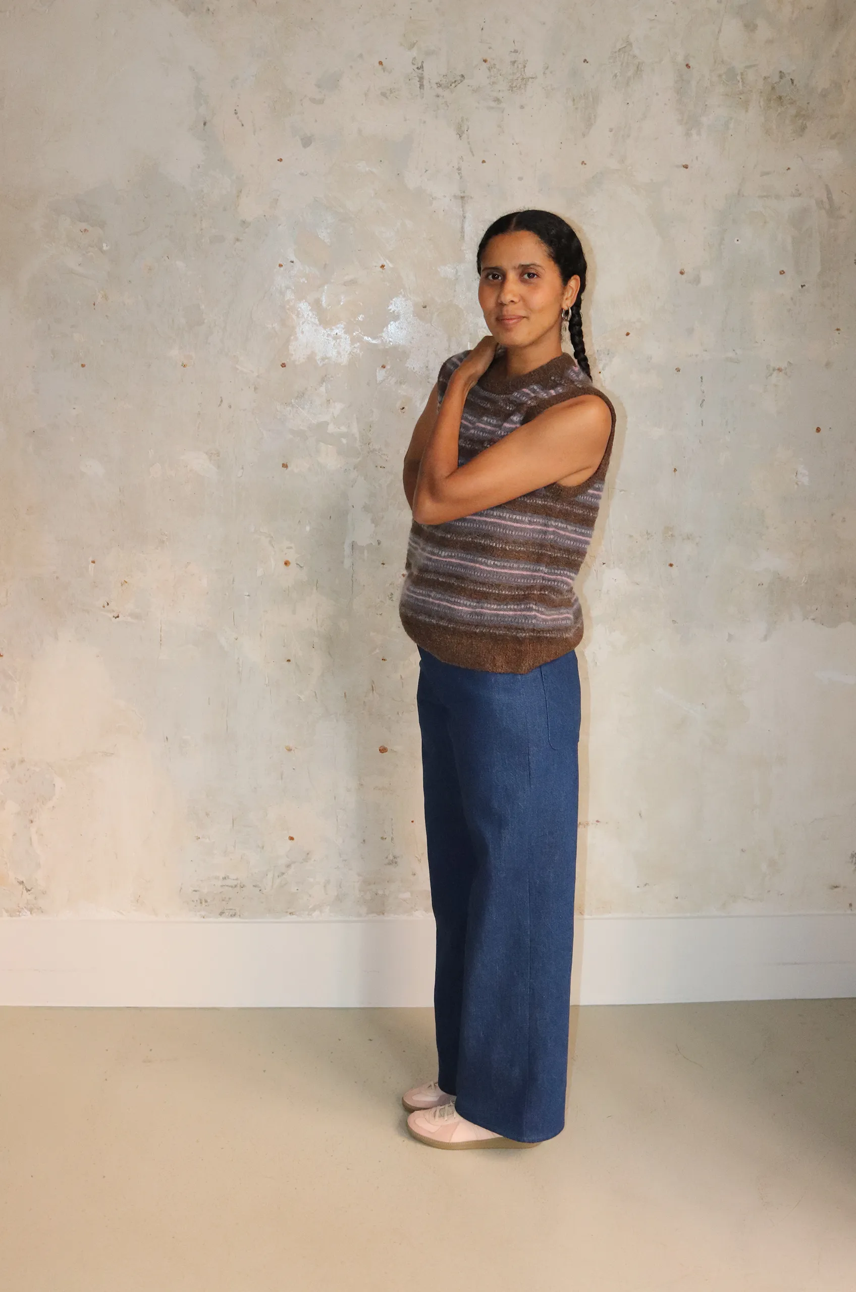 Eleph - Lalu Trouser Denim C6010206 - Blue Denim