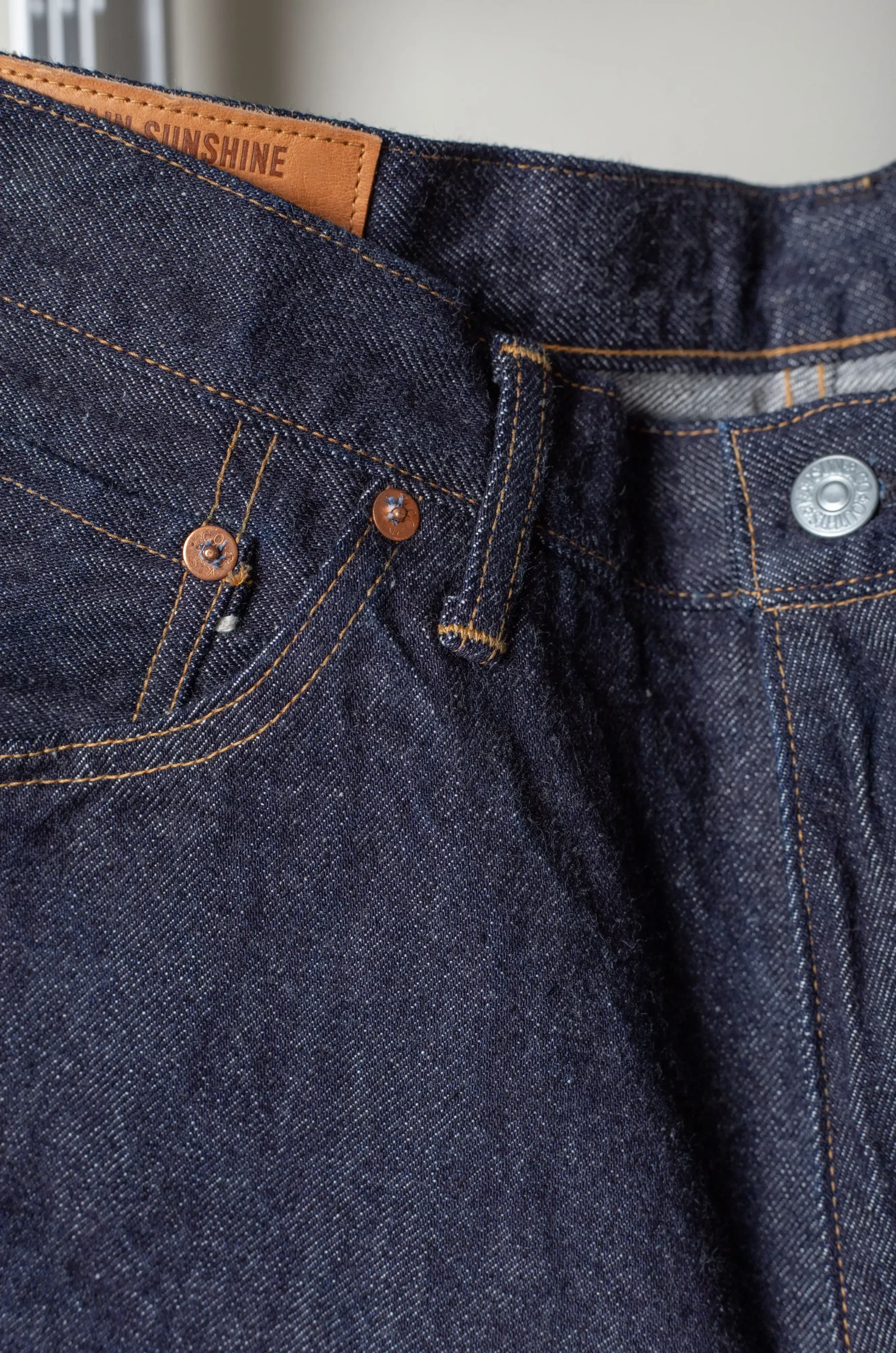 Kaptain Sunshine - Pants KSBS101DZ - Indigo One Wash