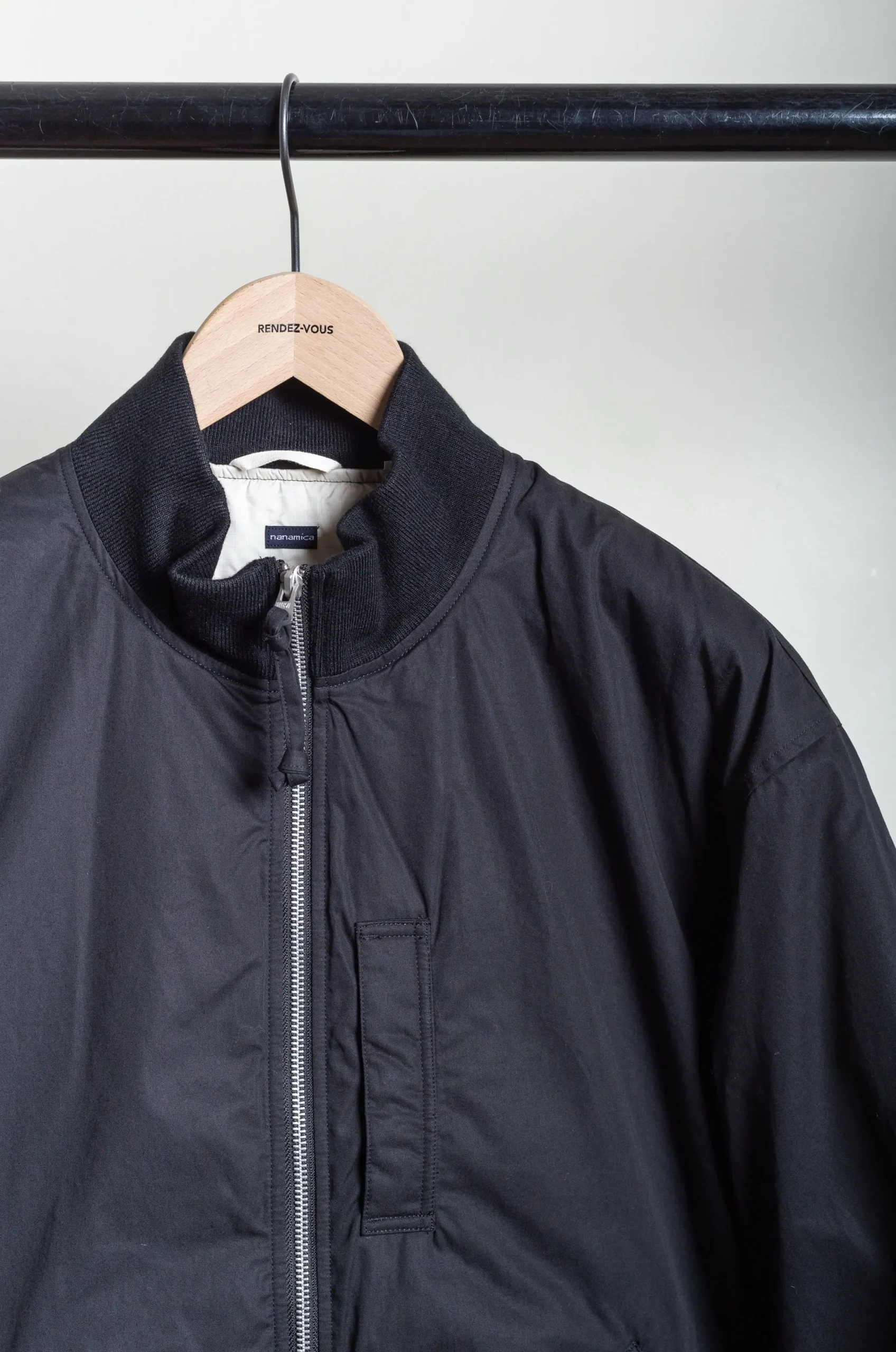 Nanamica - Insulation Varsity Jacket S24FY020E - Black