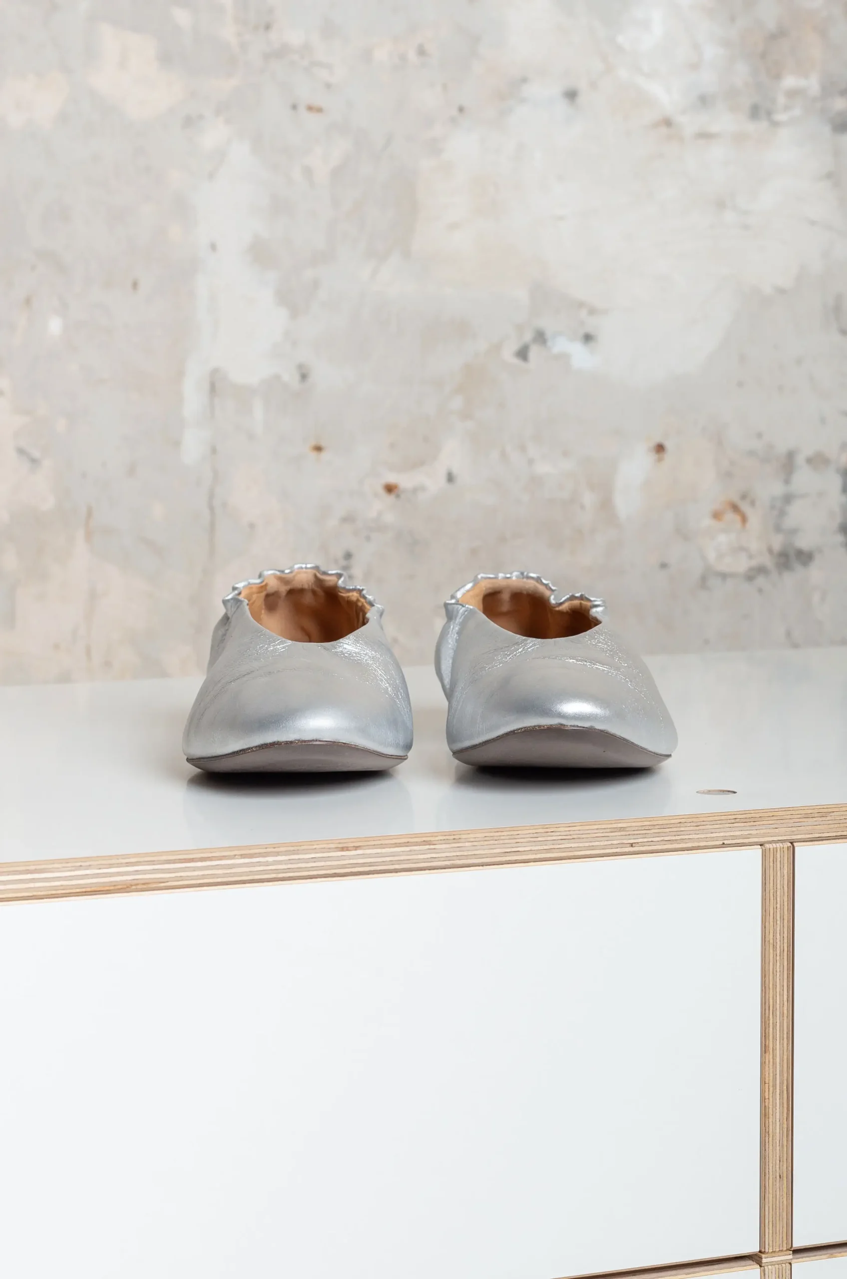 Marsèll - Strascico Ballerina Women MW8525 - Silver Foil