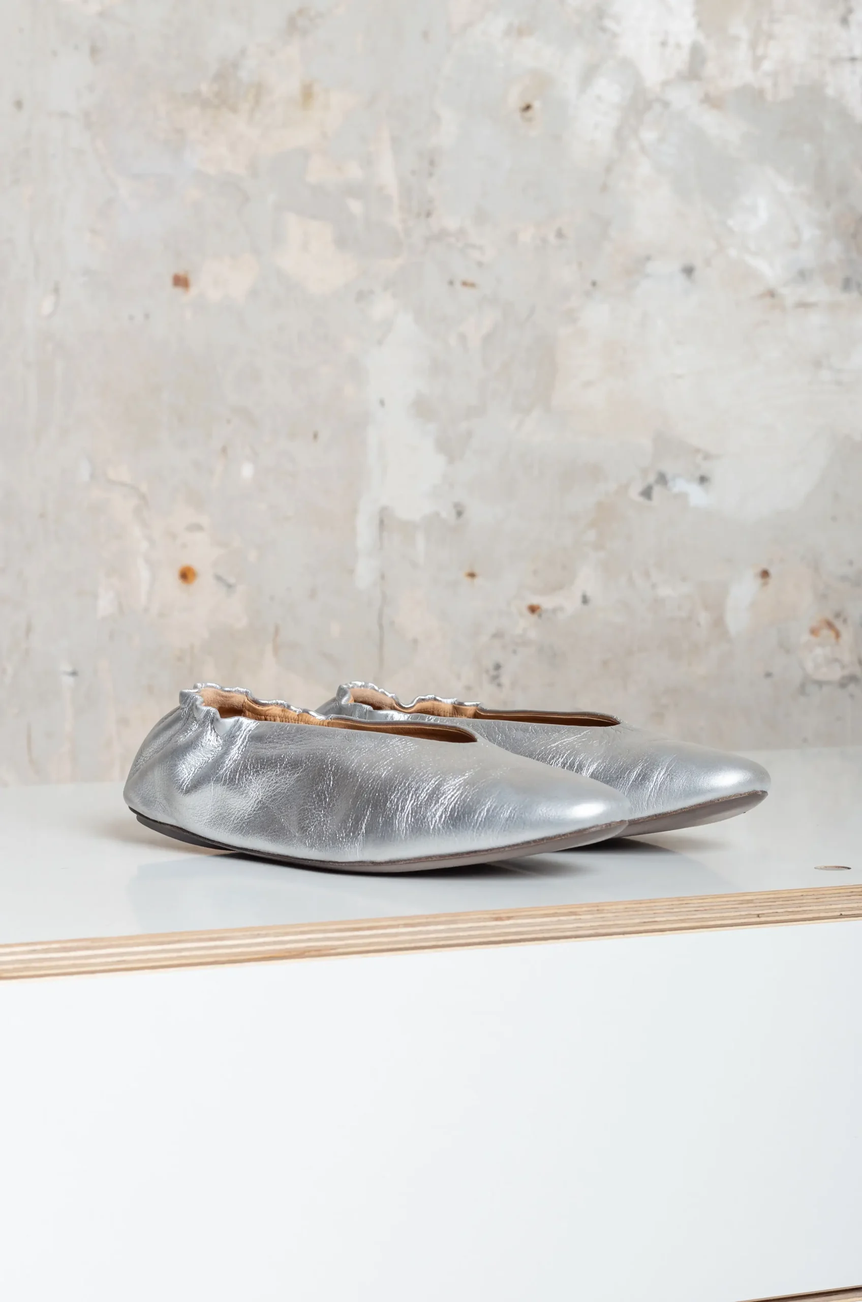 Marsèll - Strascico Ballerina Women MW8525 - Silver Foil