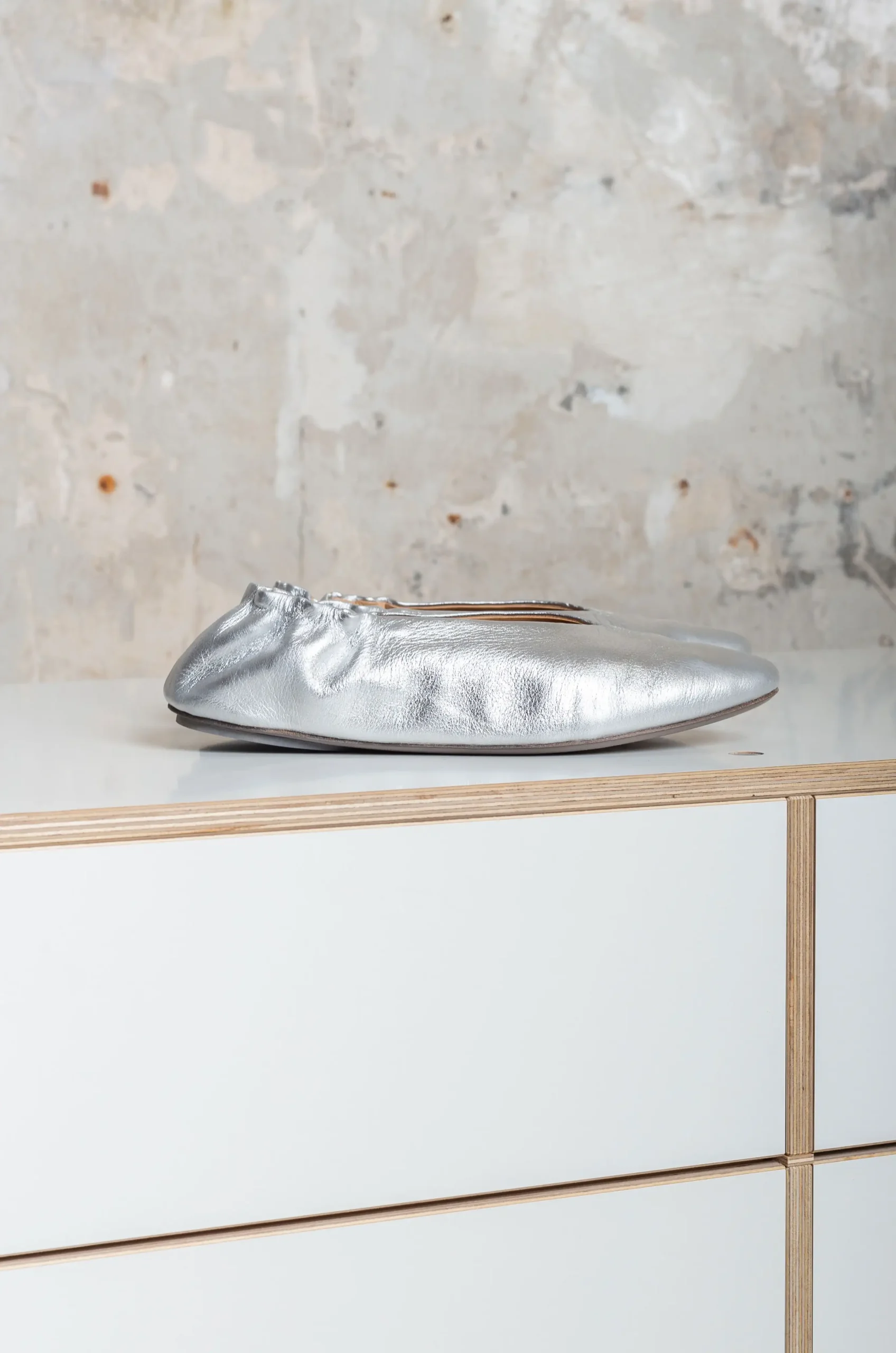 Marsèll - Strascico Ballerina Women MW8525 - Silver Foil