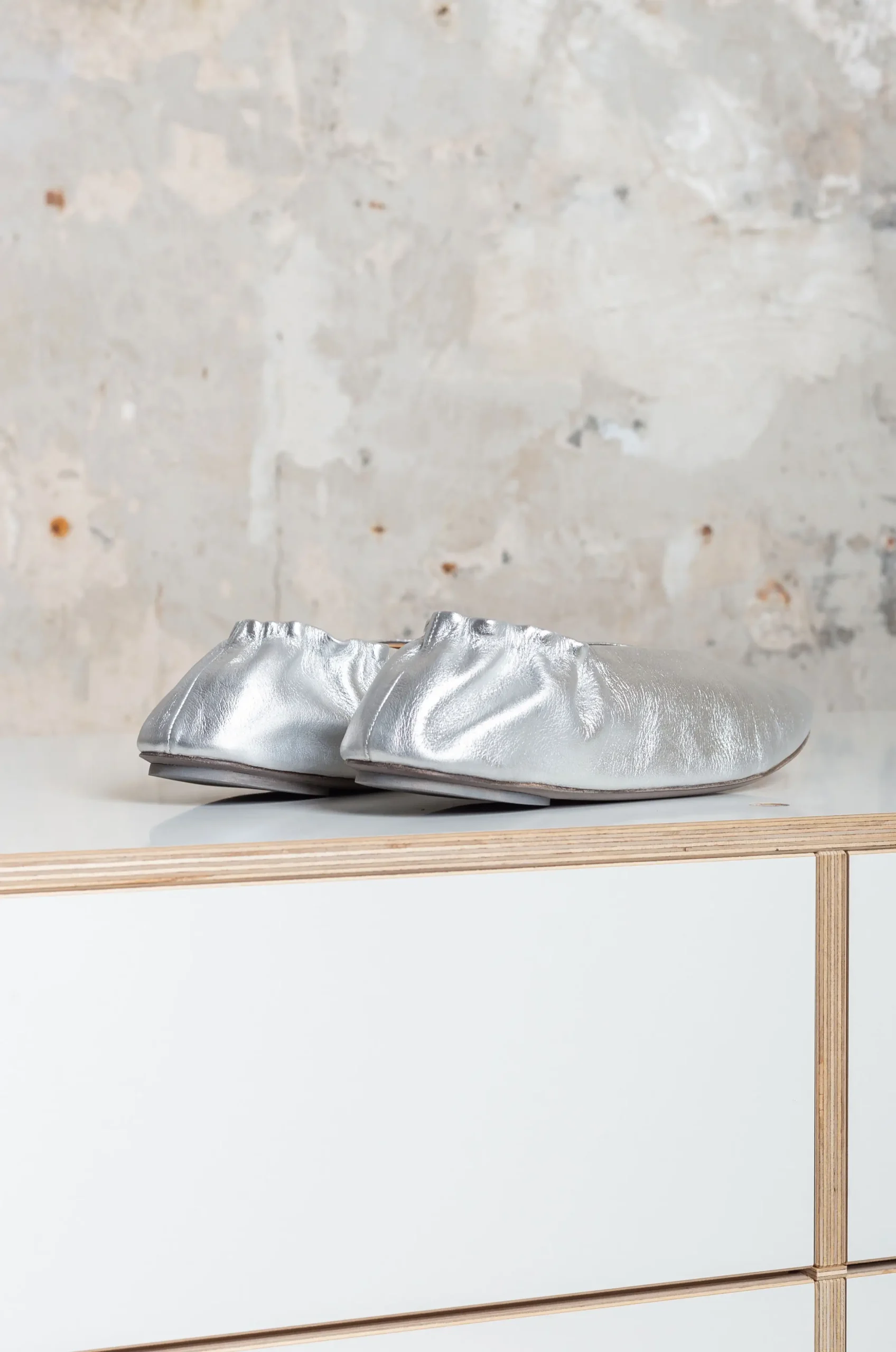 Marsèll - Strascico Ballerina Women MW8525 - Silver Foil