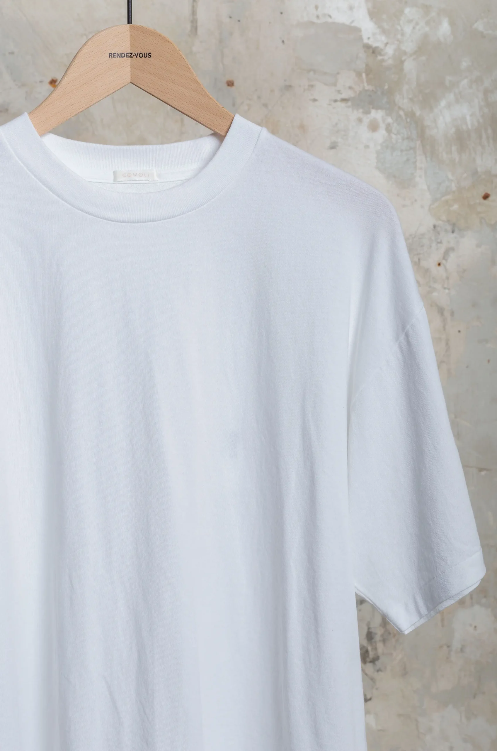 Comoli - T-Shirt B01-05010 - White