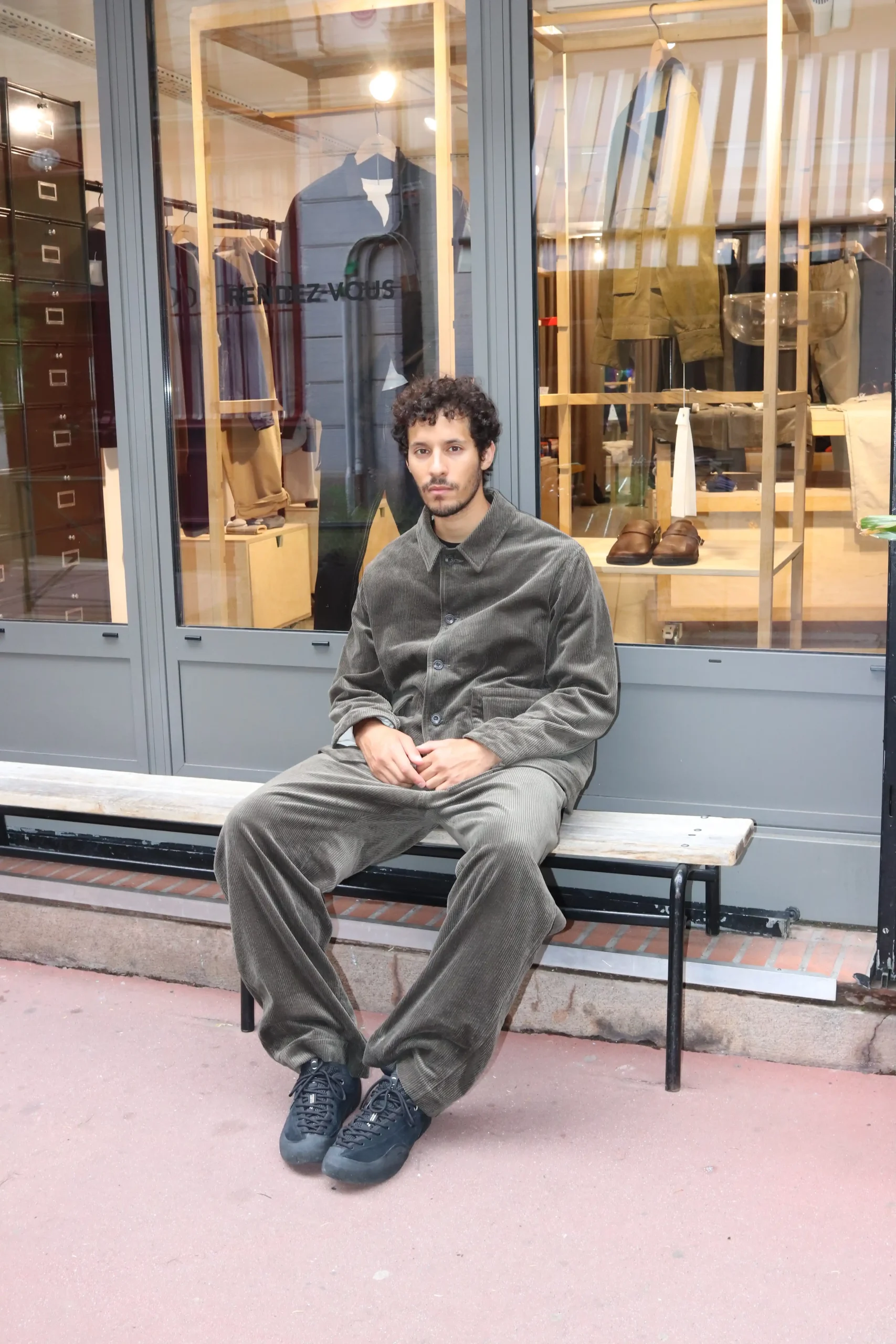 Sage De Cret - Corduroy Baggy Pants 31-50-8450 - Olive