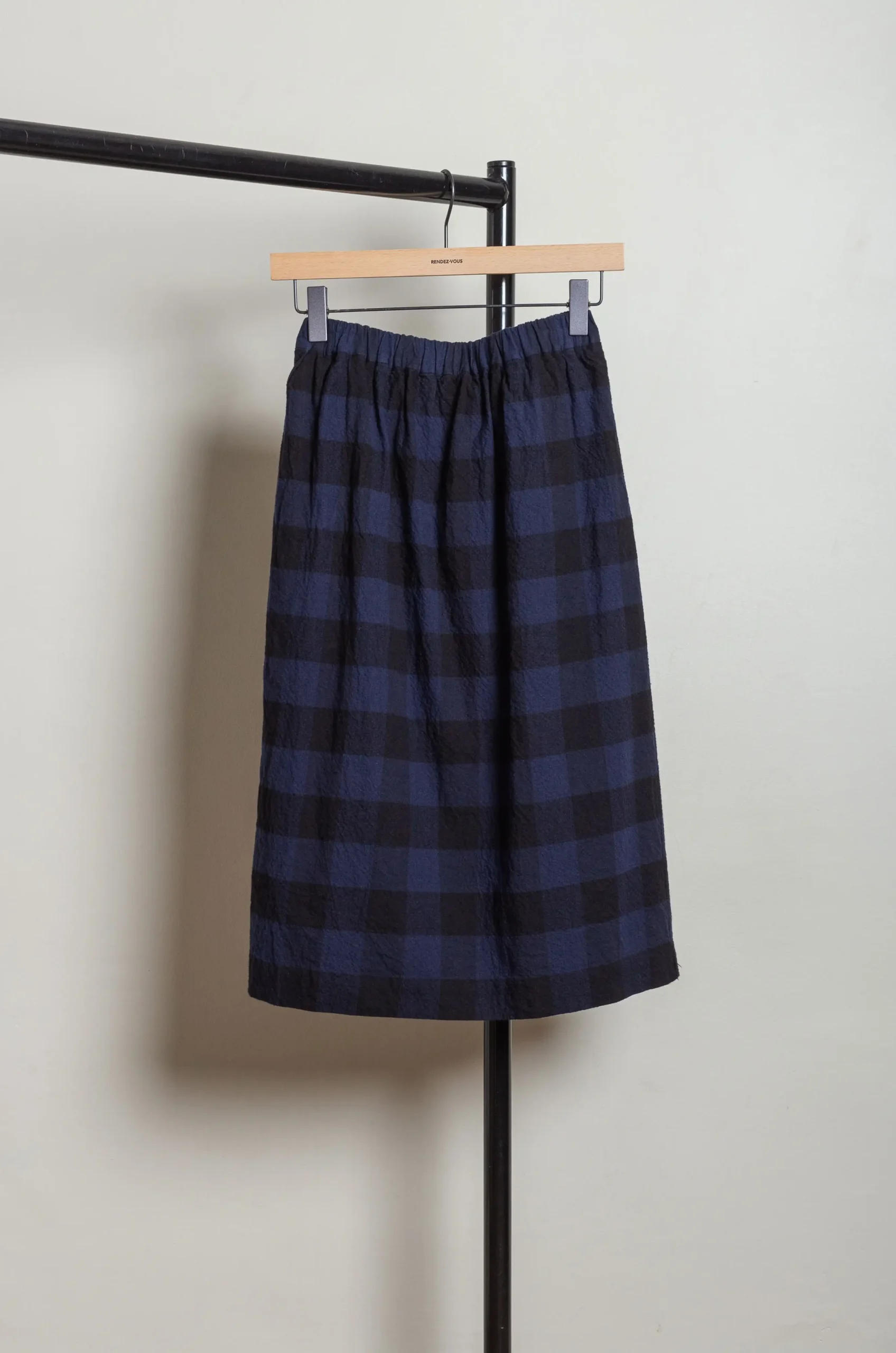 Casey Casey - Simple Skirt 0RFJ009 - Navy