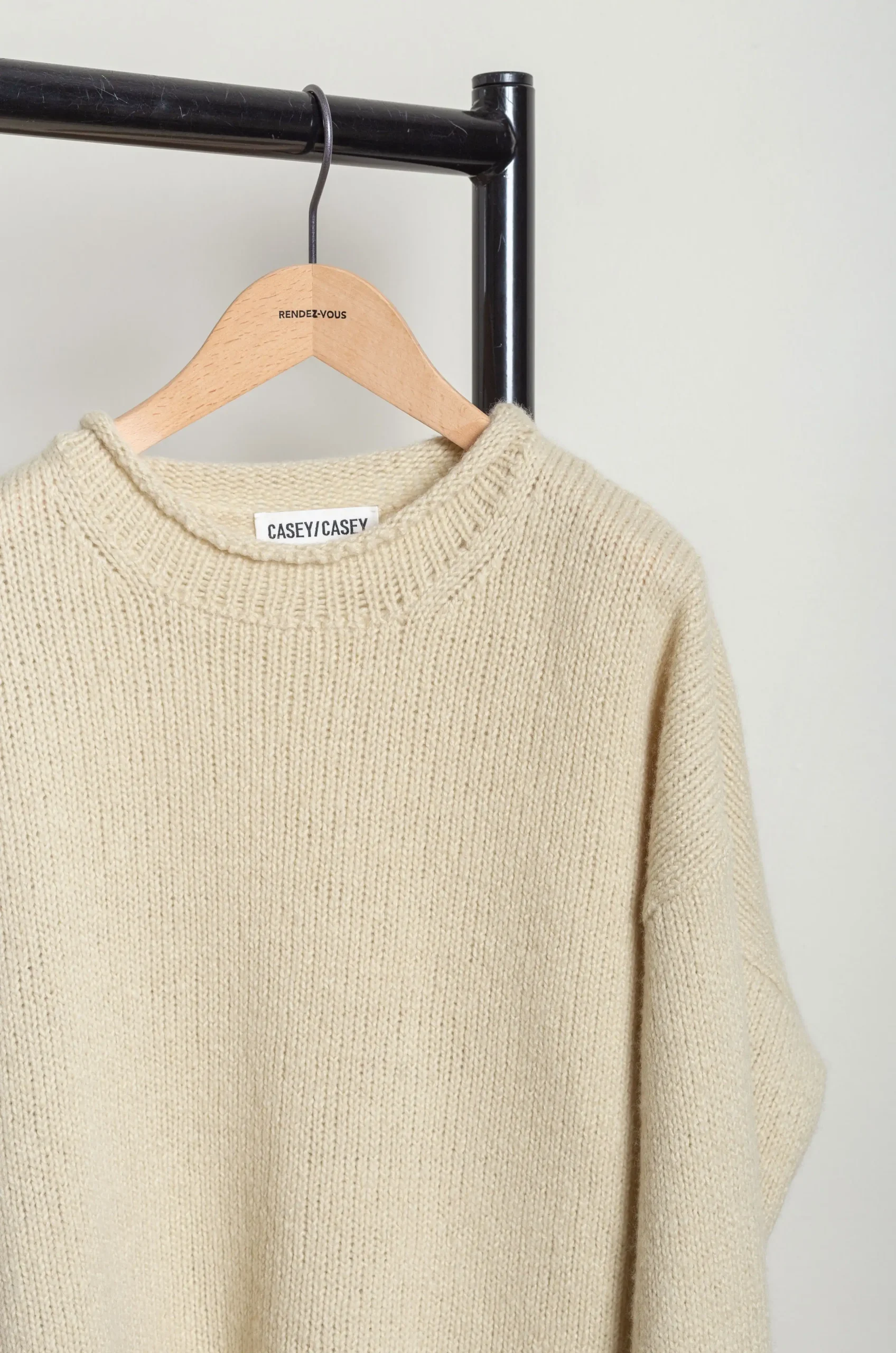 Casey Casey - Softy Jumper 25HK031 - Oatmeal