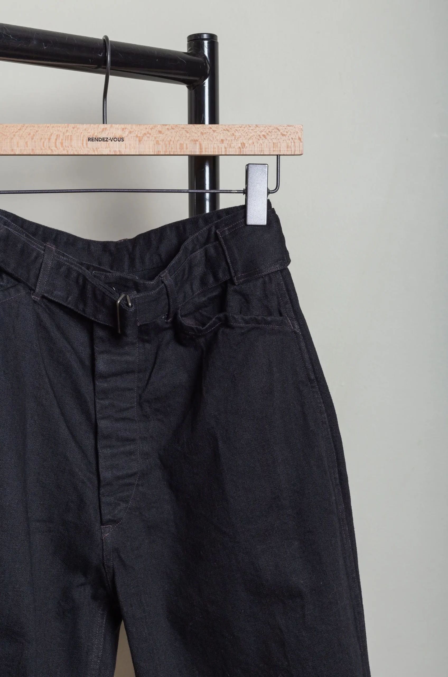 Comoli - Pants C03-03001 - Black