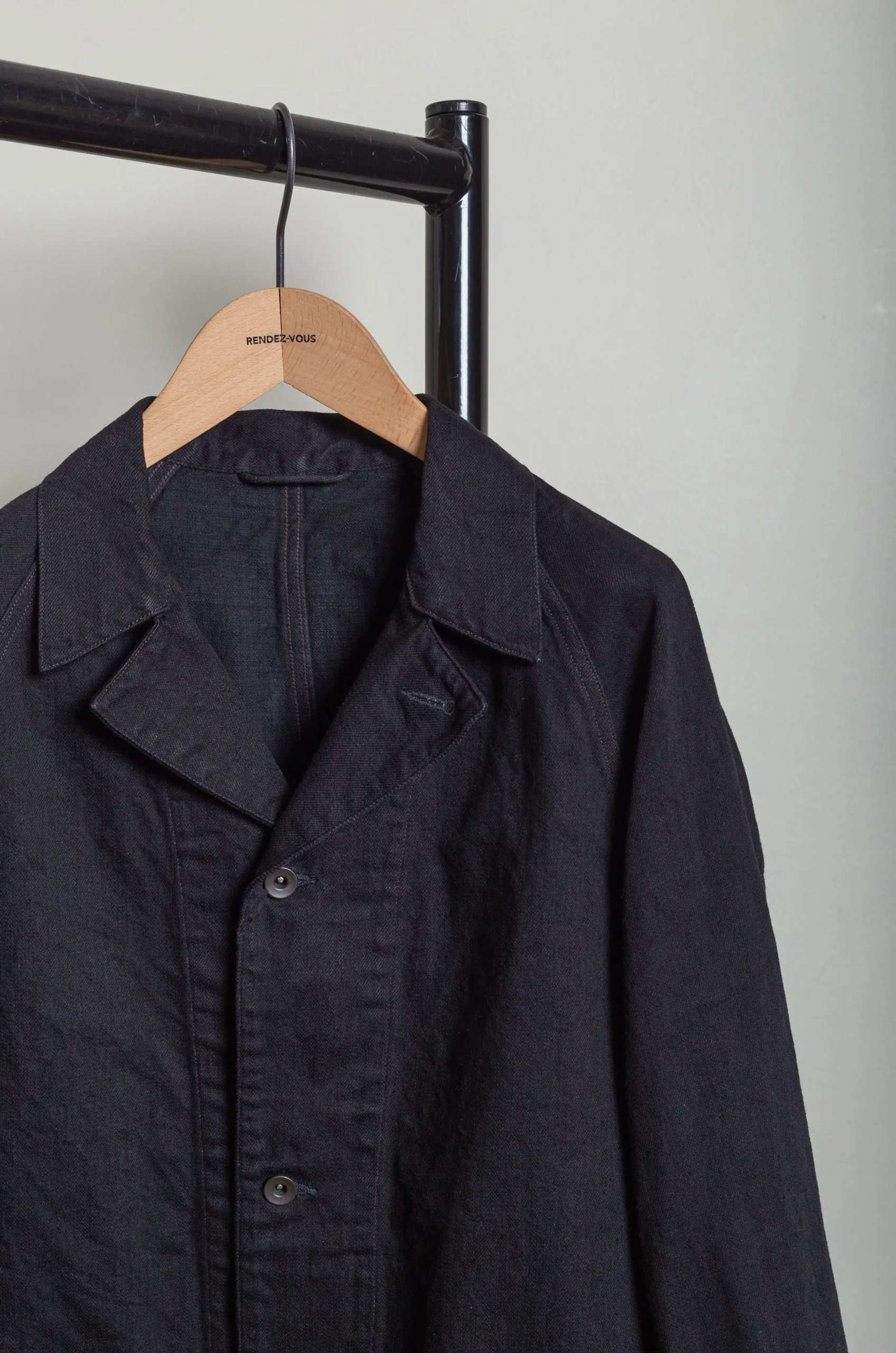 Comoli - Jacket C03-01002 - Black