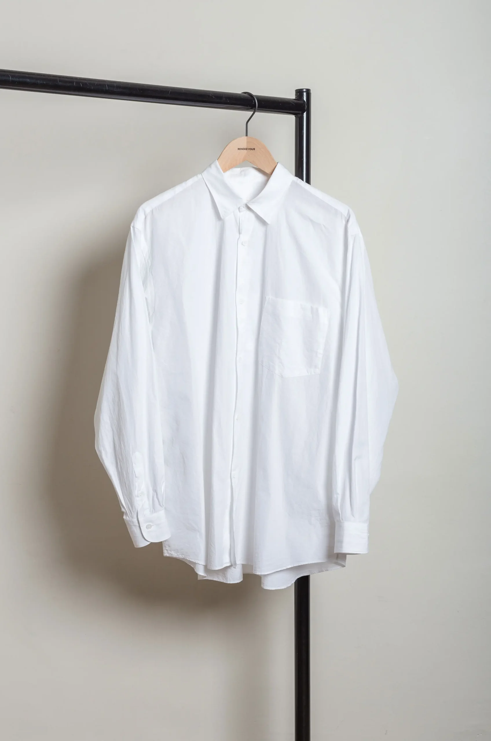 Comoli - Shirt C03-02001 - White