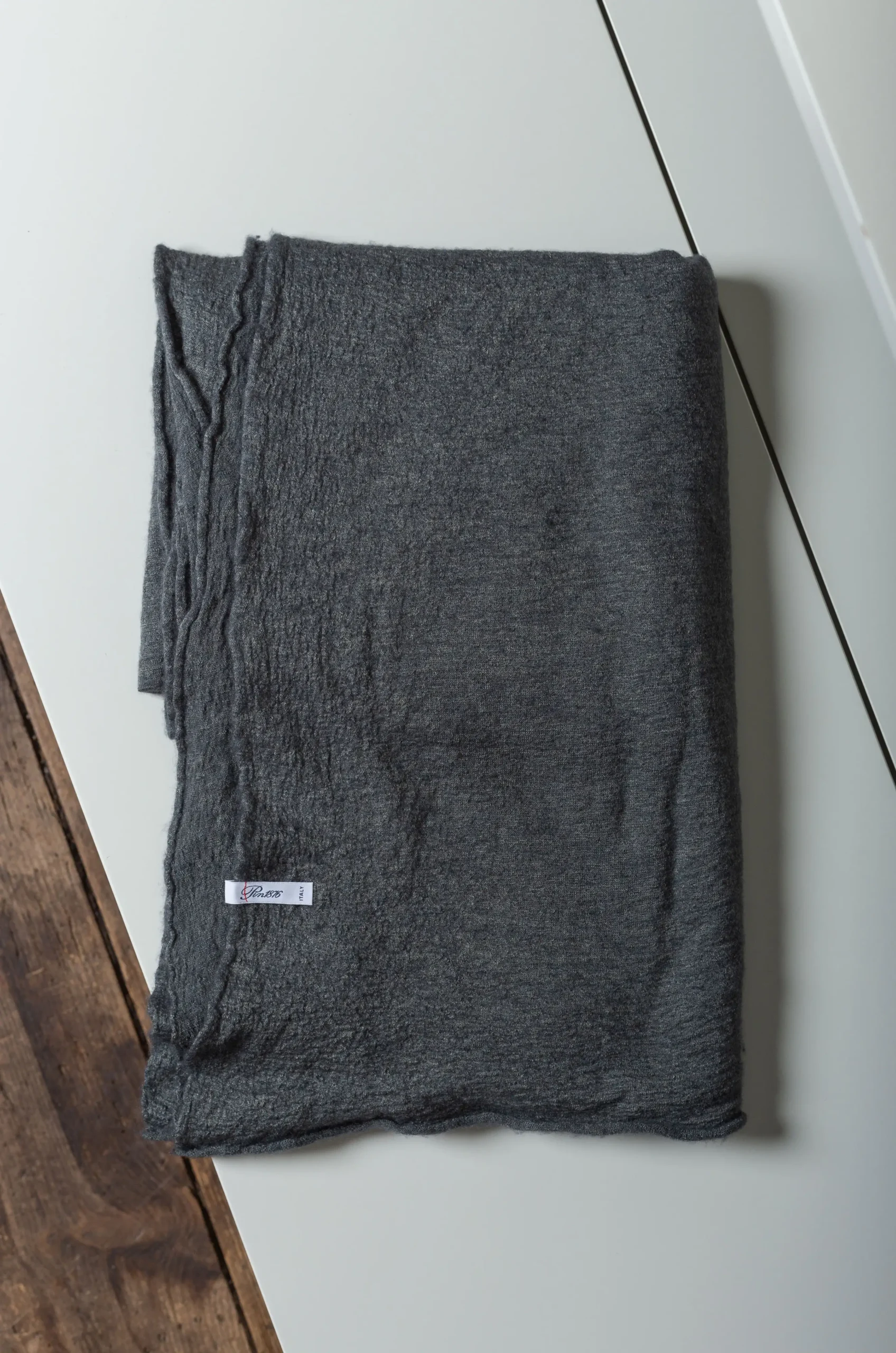 Pin 1876 - Men Plain Stole Felted 5500/121 - Sage 0009