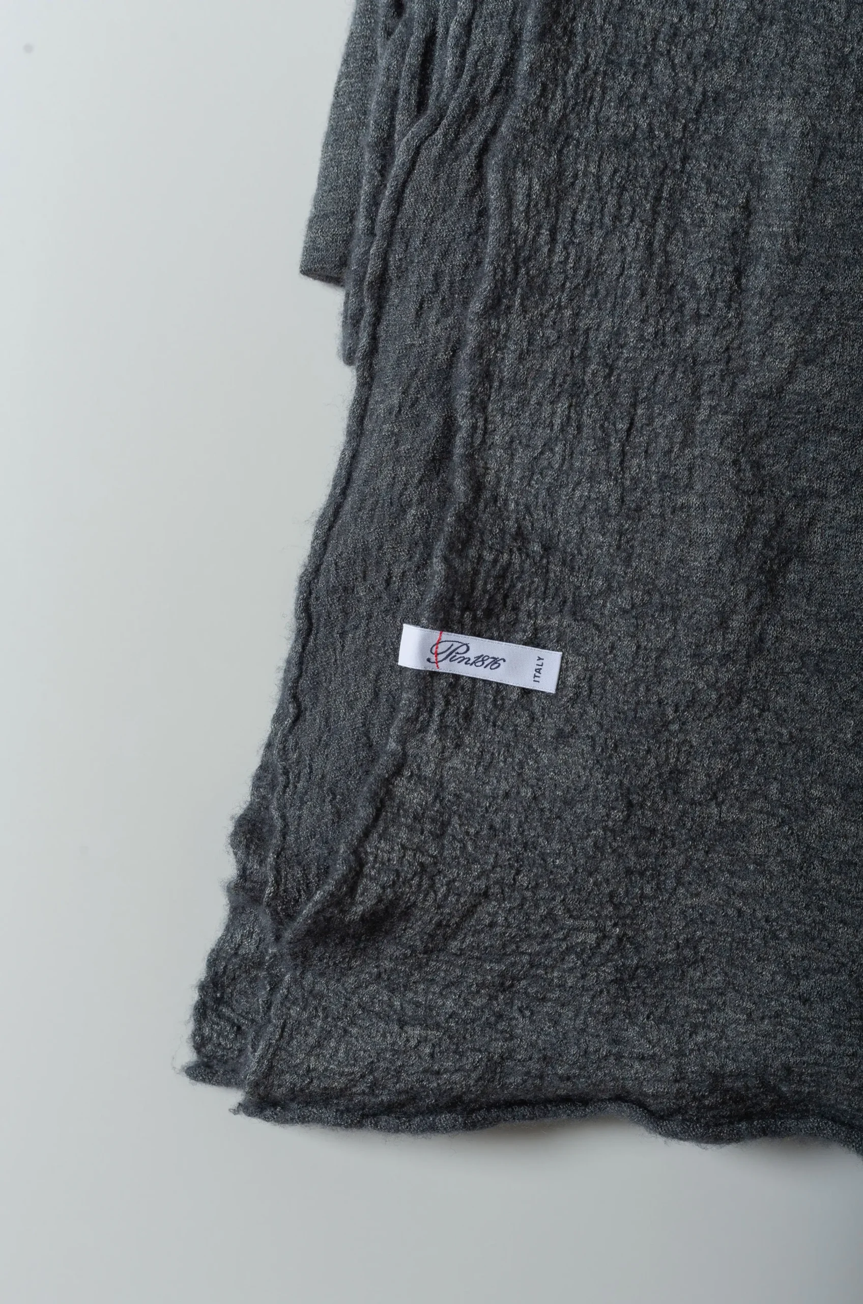 Pin 1876 - Men Plain Stole Felted 5500/121 - Sage 0009