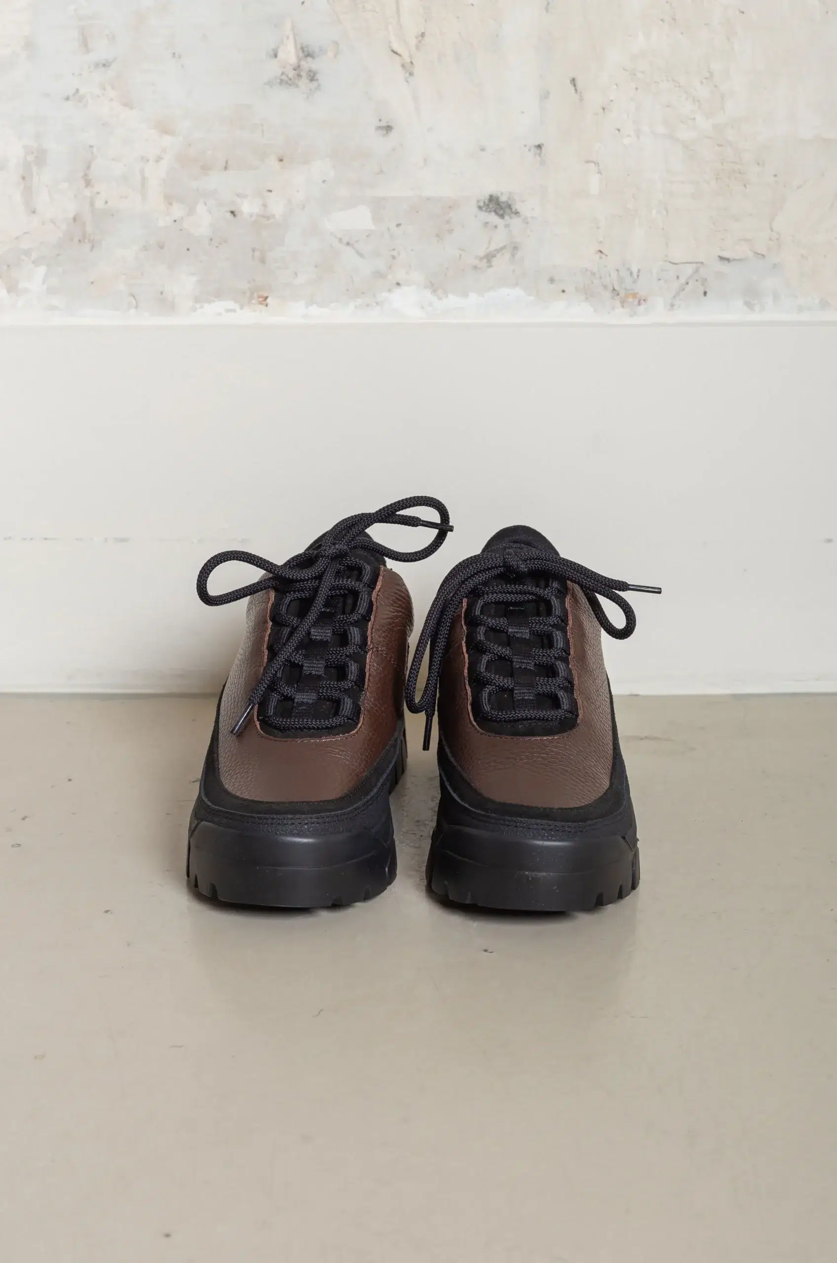 Tarvas - WOMEN EASY HIKER LEATHER - DARK BROWN