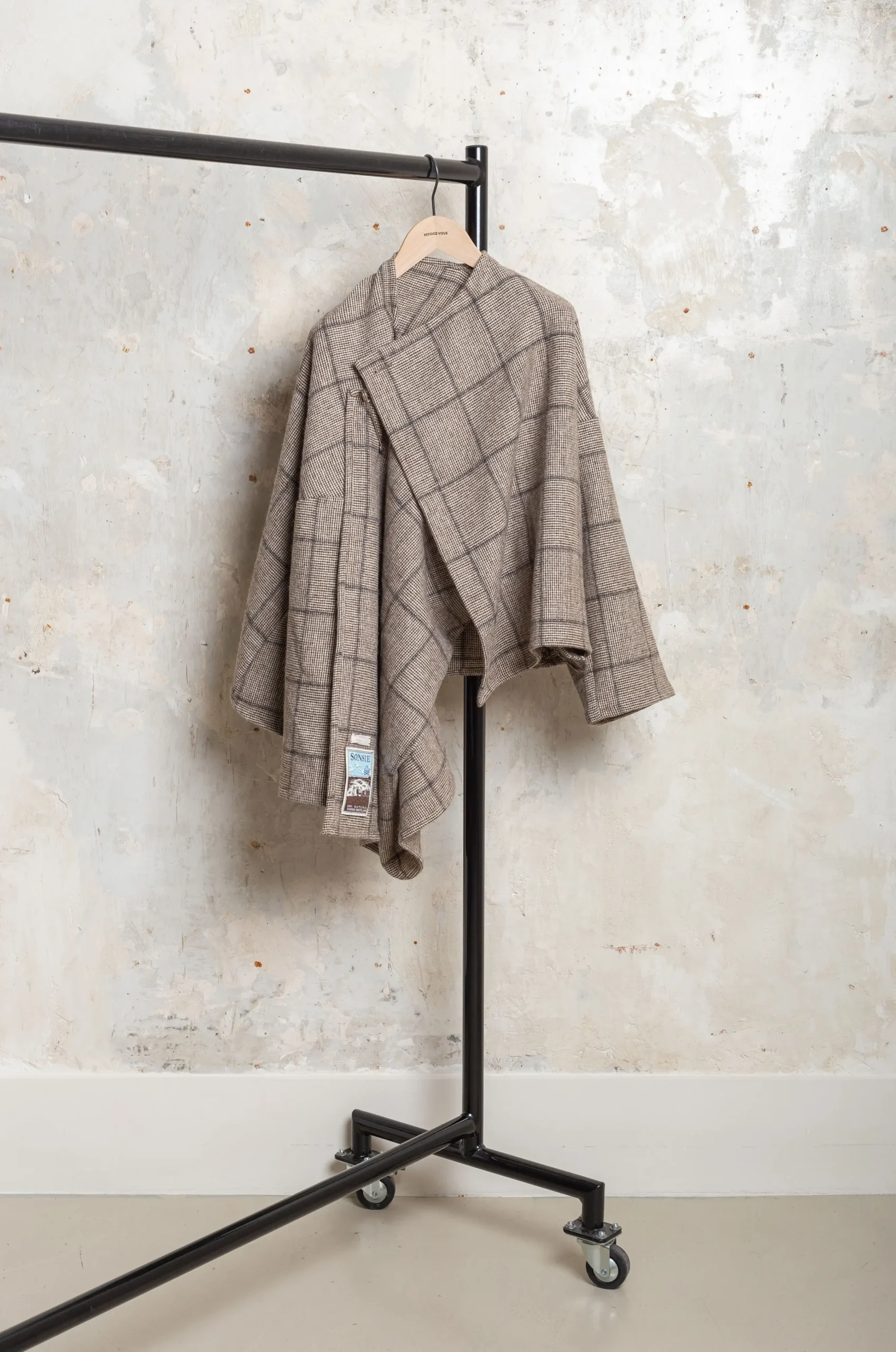 Whiteread - AUGRIGA Jacket - Fawn CHeck