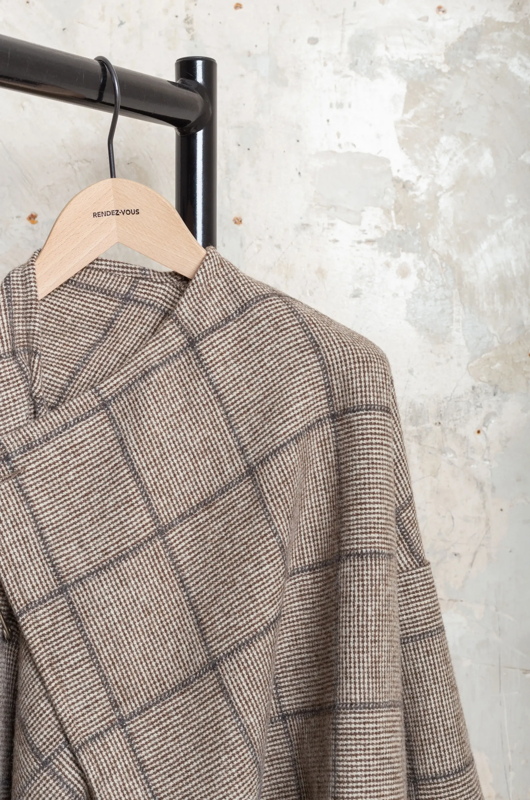 Whiteread - AUGRIGA Jacket - Fawn CHeck