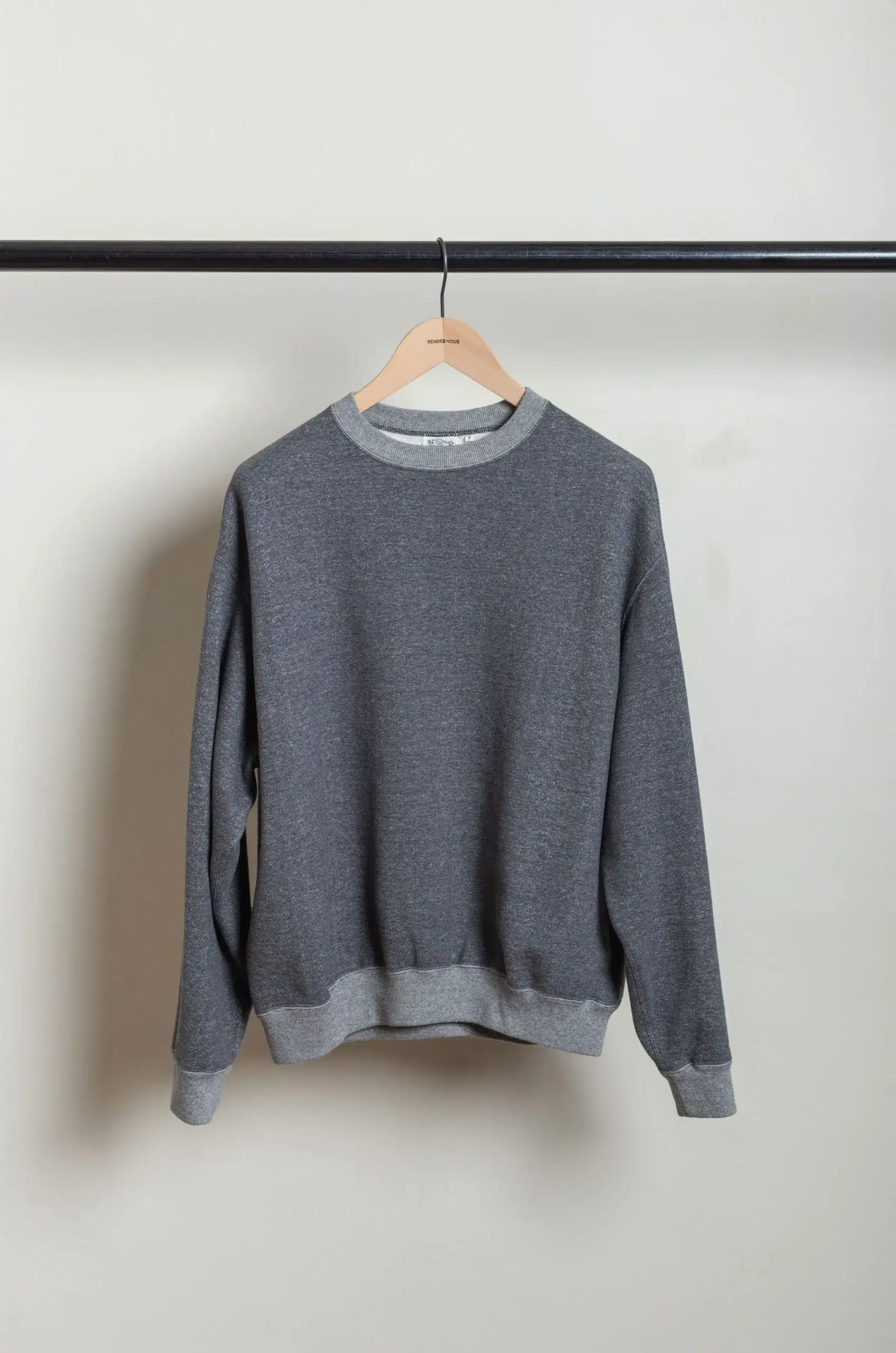 Orslow - SWEATSHIRT 01-0041-60 - CHARCOAL GRAY