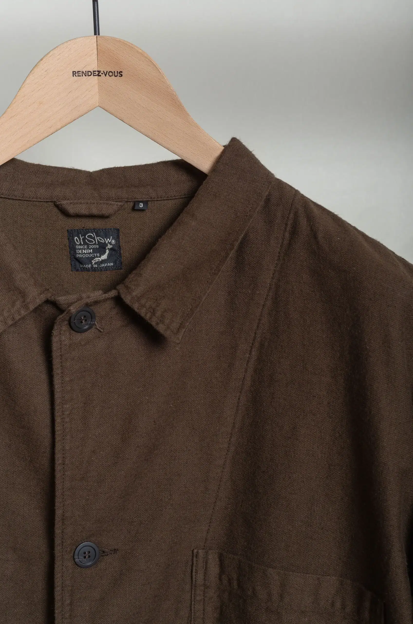 Orslow - BLOUSON 01-6061-52 - COFFEE BROWN