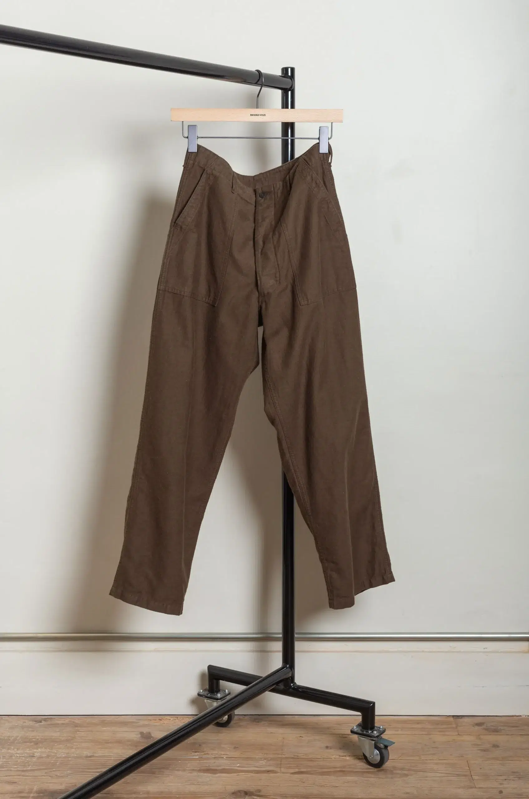 Orslow - MEN PANTS 01-5104-52 - COFFEE BROWN