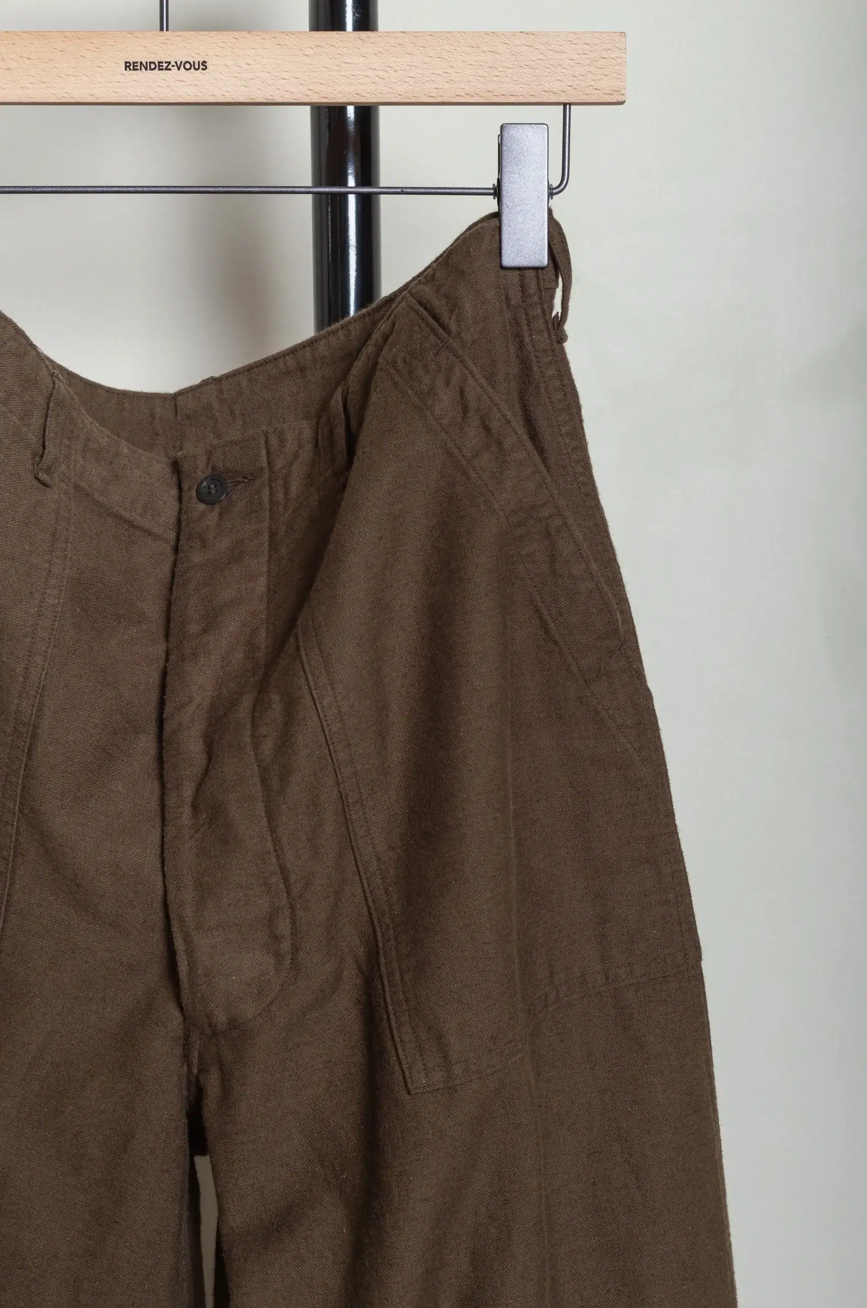 Orslow - MEN PANTS 01-5104-52 - COFFEE BROWN