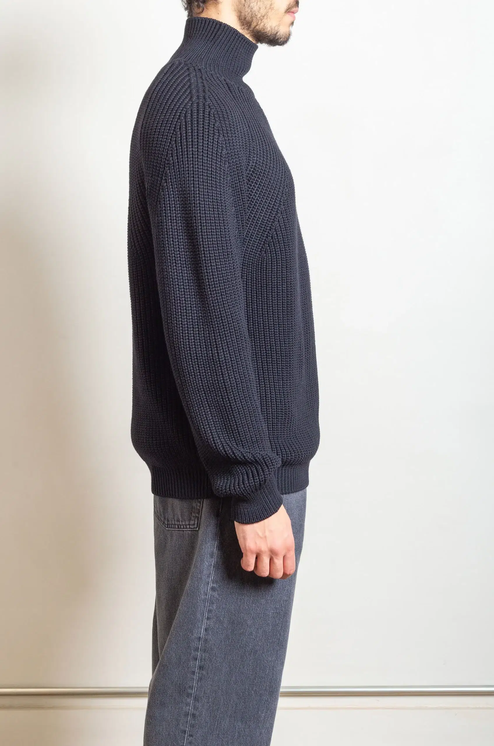 Batoner - SINGATURE TURTLE NECK - BLACK