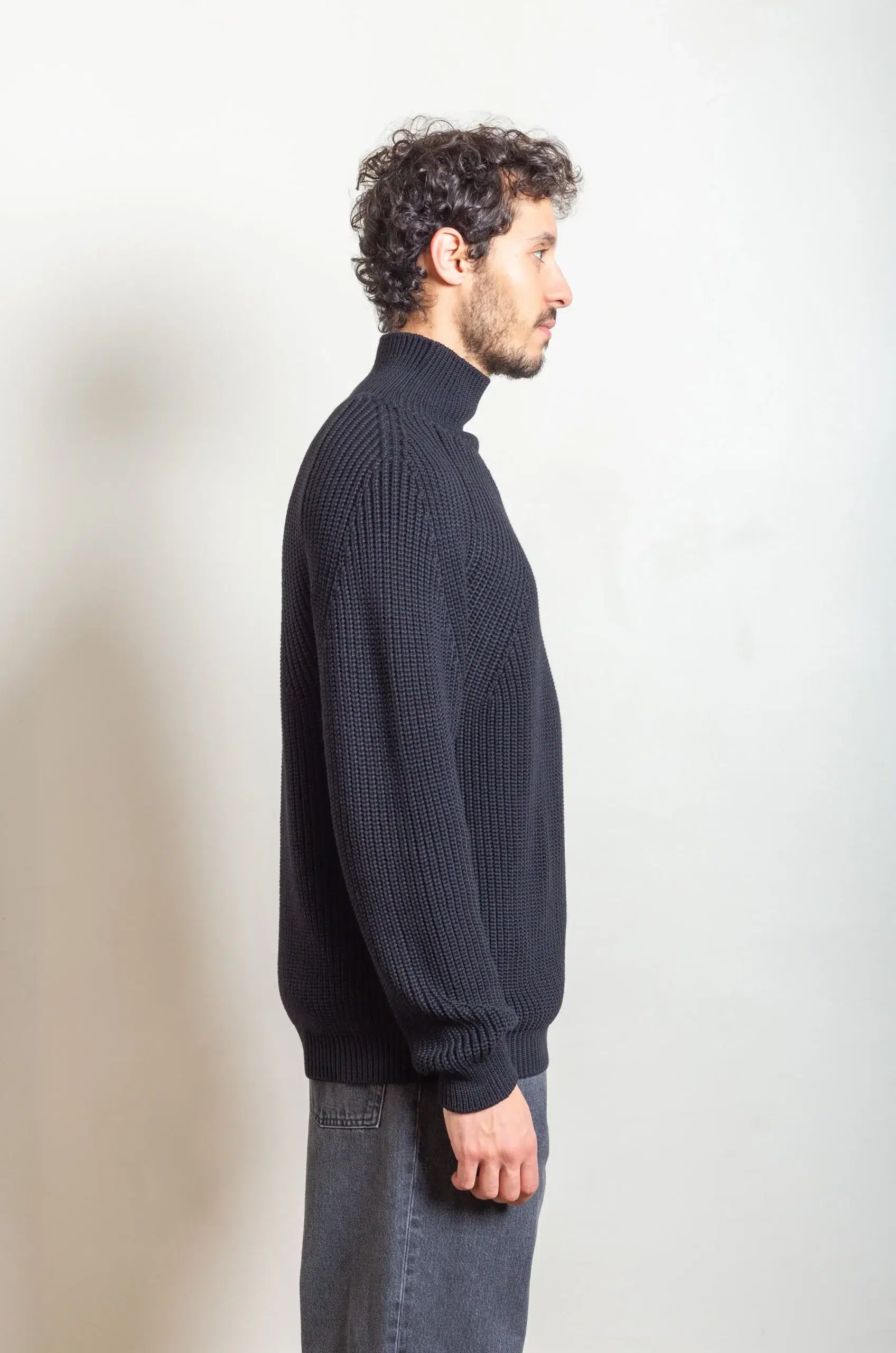 Batoner - SINGATURE TURTLE NECK - BLACK