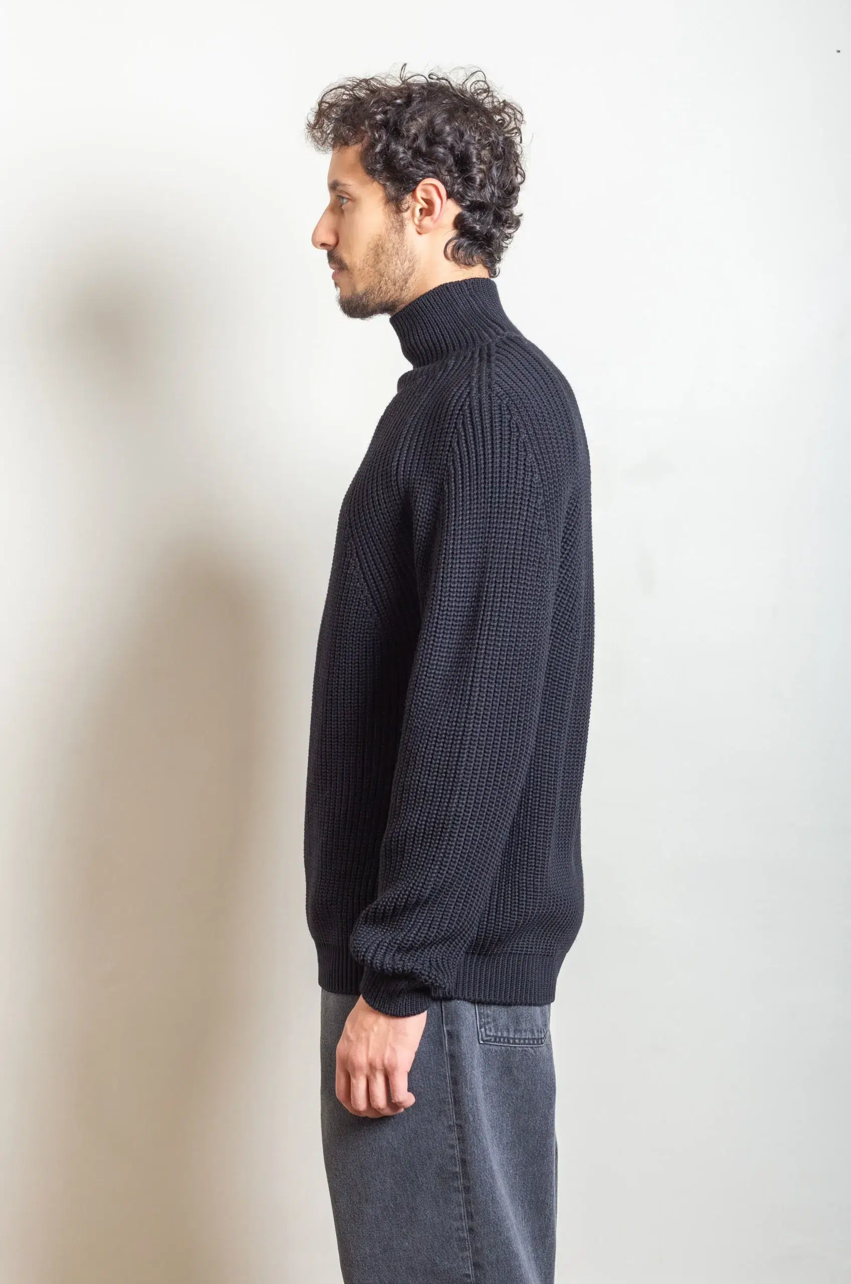 Batoner - SINGATURE TURTLE NECK - BLACK