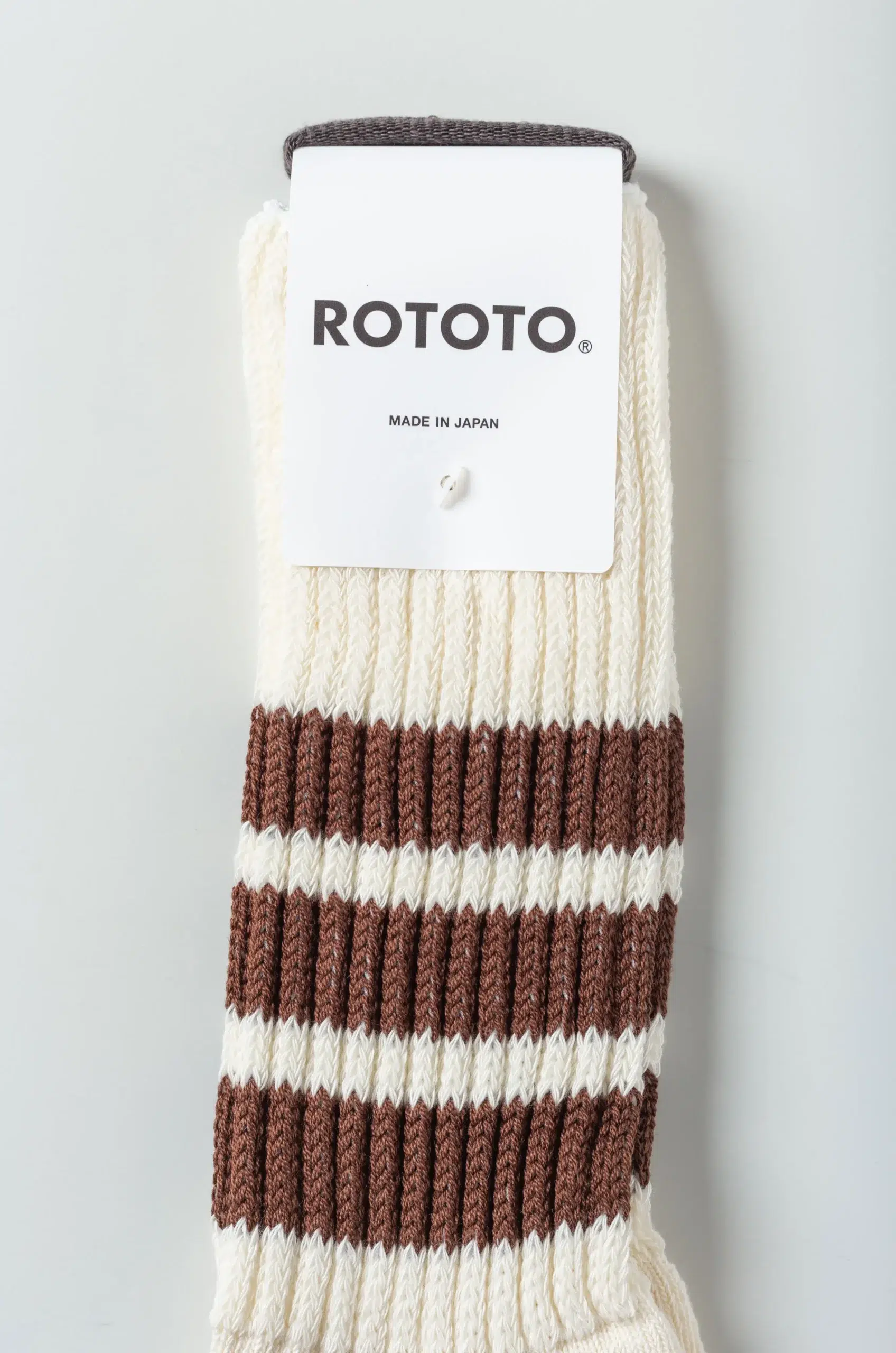 Rototo - Coarse Ribbed Old School R1255 - Brown