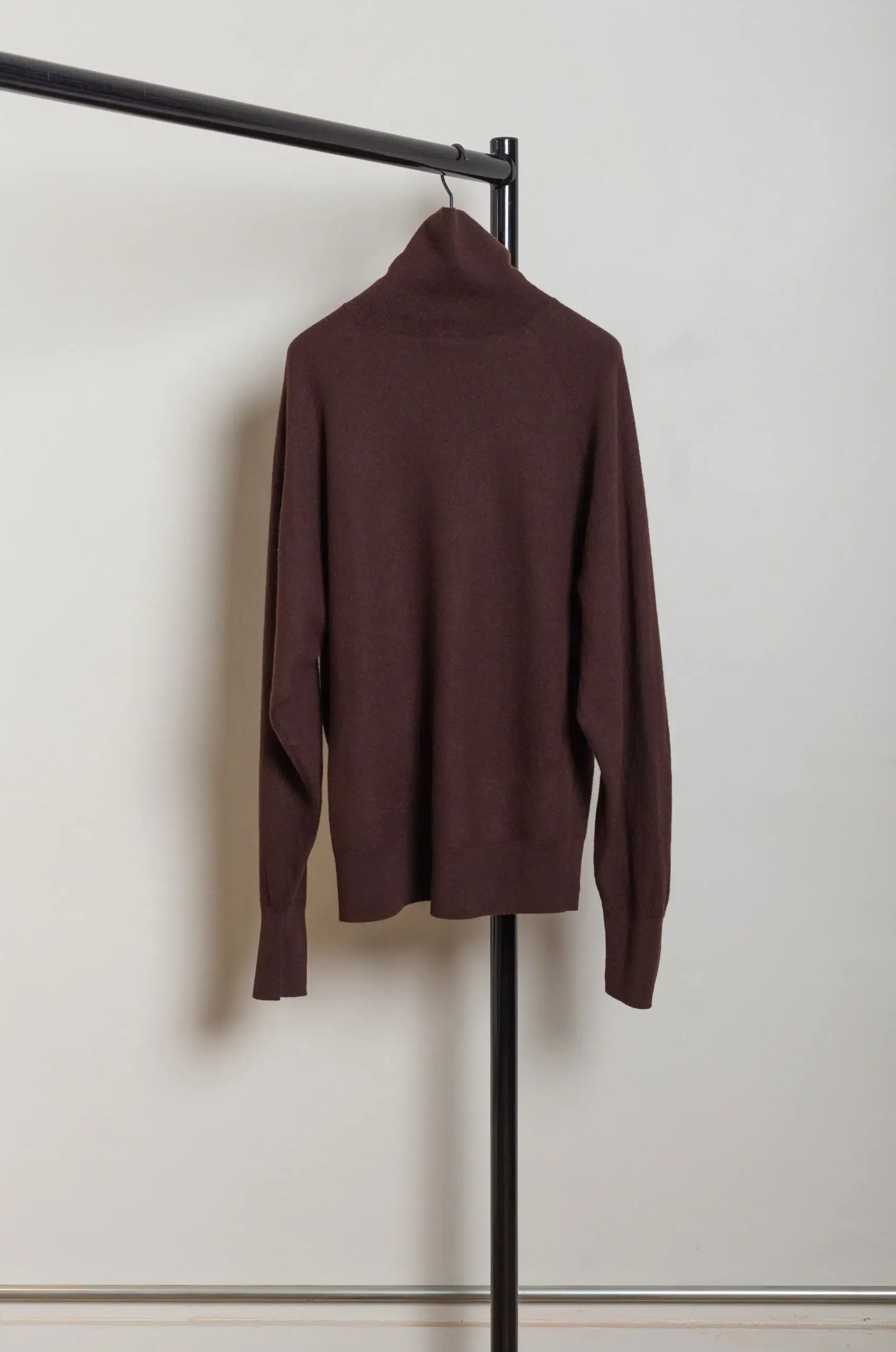 Ylève - ULTARAFINE MERINO WOOL MILLED KN P/O - BURGUNDY