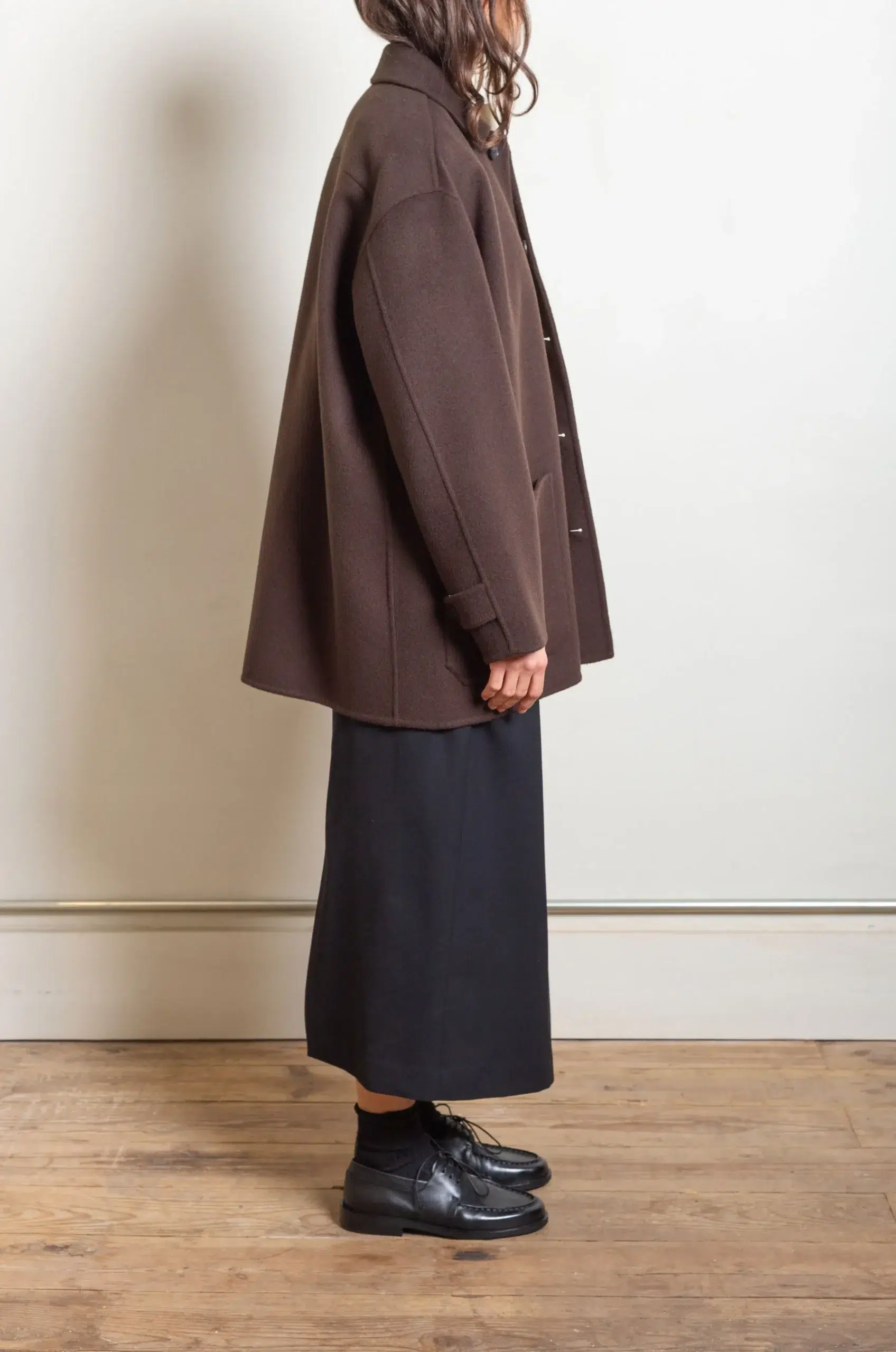 Ylève - WOMAN SUPER 100'S WOOL DOUBLE CLOTH BZ - HAZEL