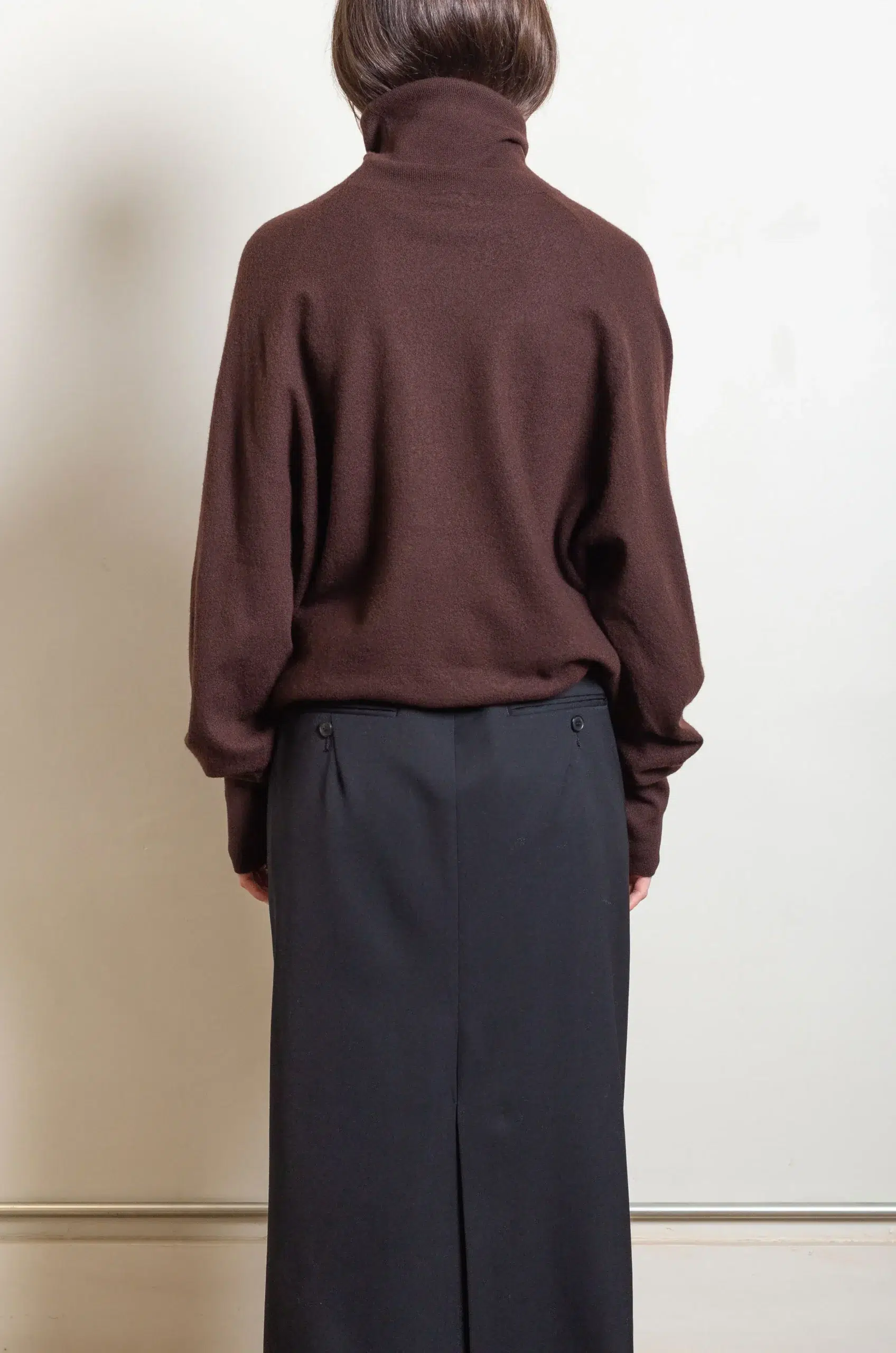 Ylève - ULTARAFINE MERINO WOOL MILLED KN P/O - BURGUNDY