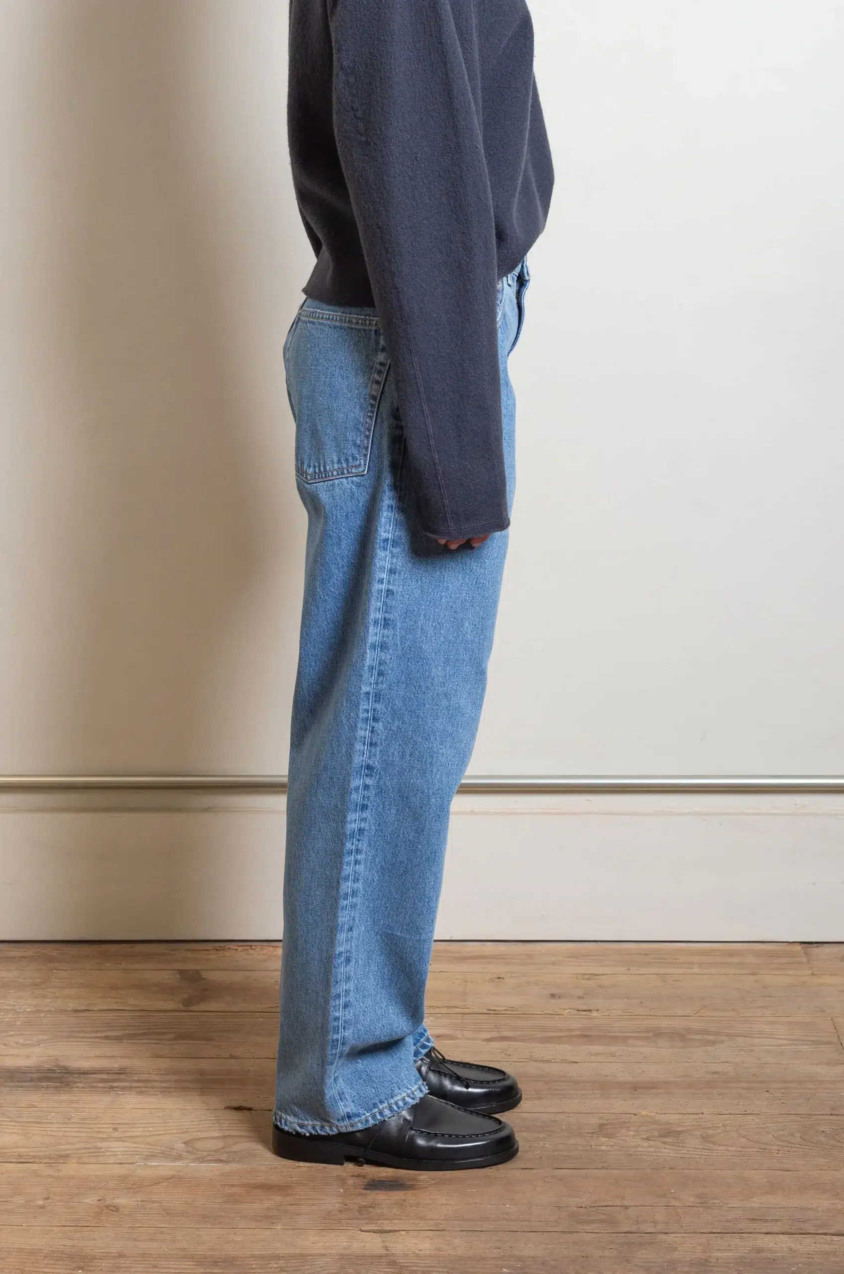 Ylève - 13.5oz DENIM BAGGY - INDIGO