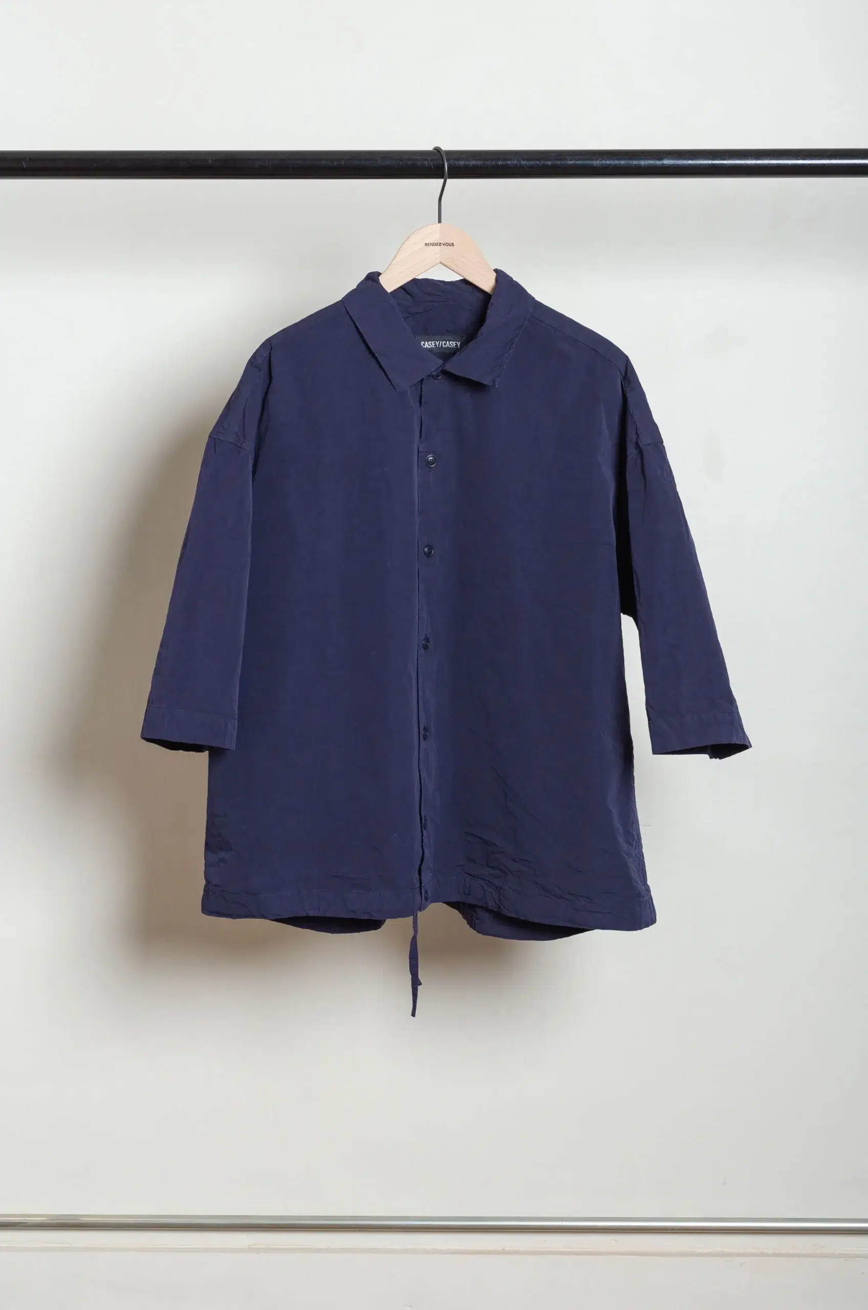 Casey Casey - MILI VOLUME SHIRT PAPER COT 26HC320 - NAVY