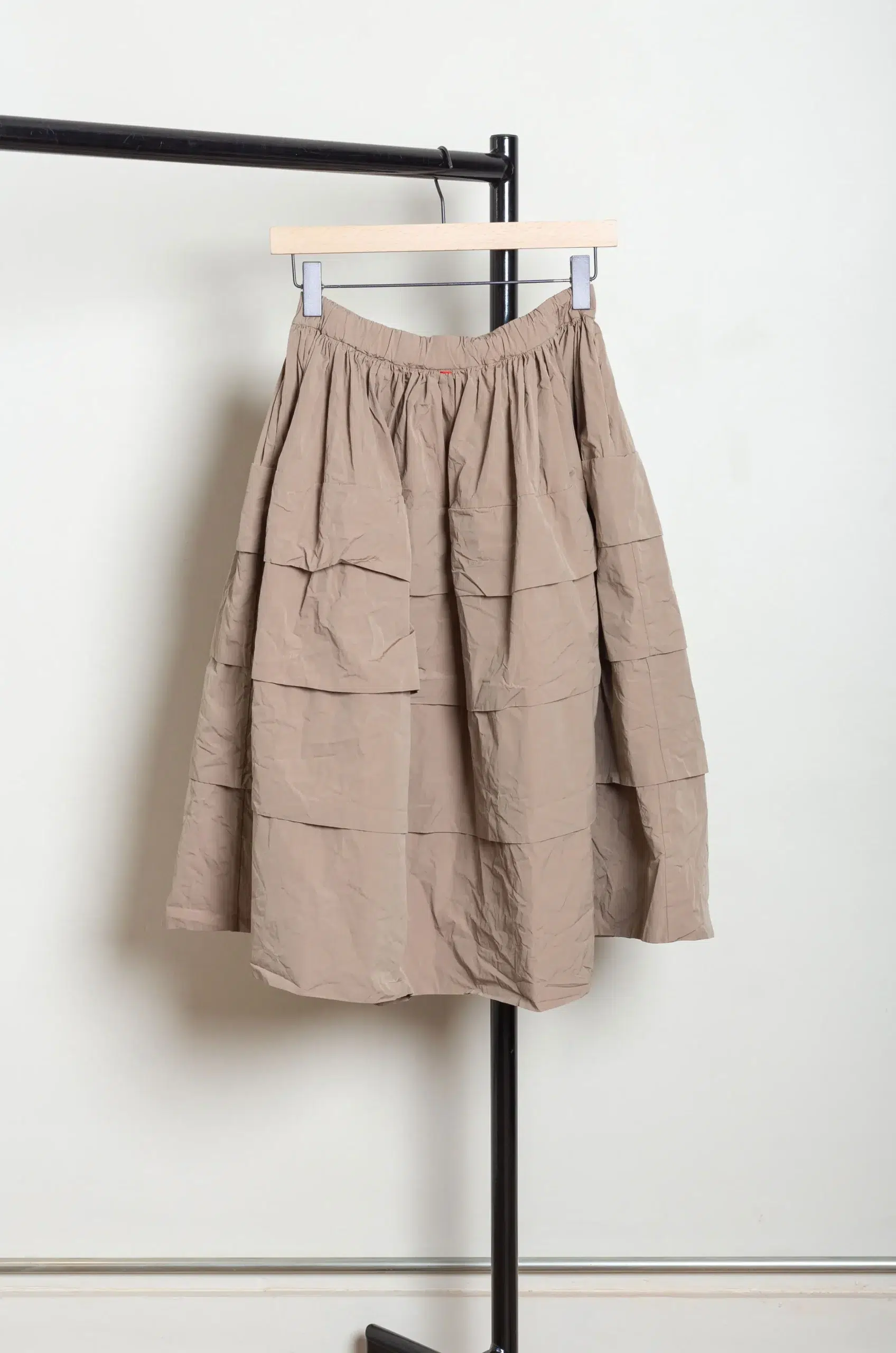 Casey Casey - HORIZON SKIRT TAFFCOT 26FJ228 - JUTE