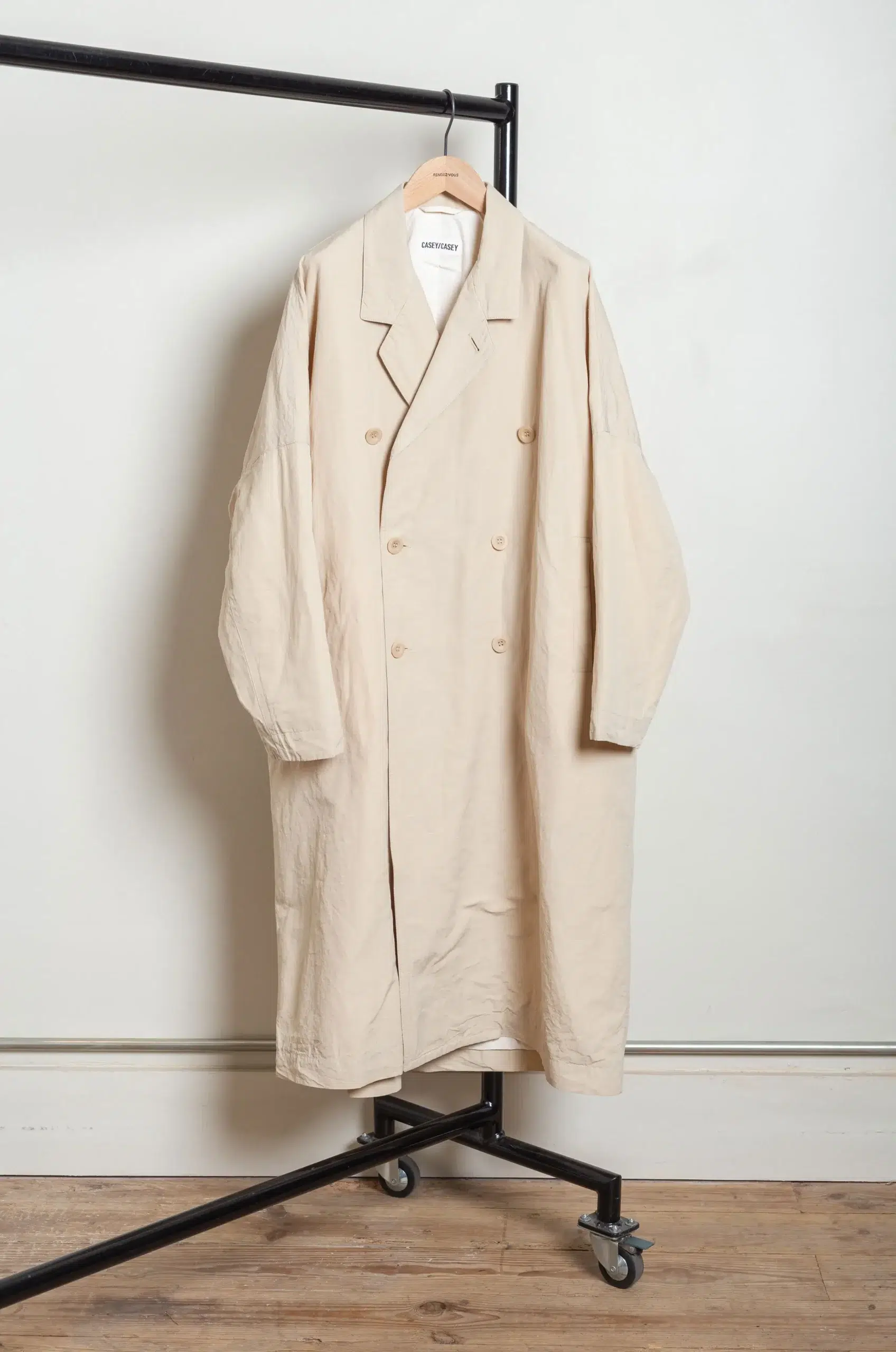 Casey Casey - FRANCIS COAT RUGGER1 26HM242 - IVORY