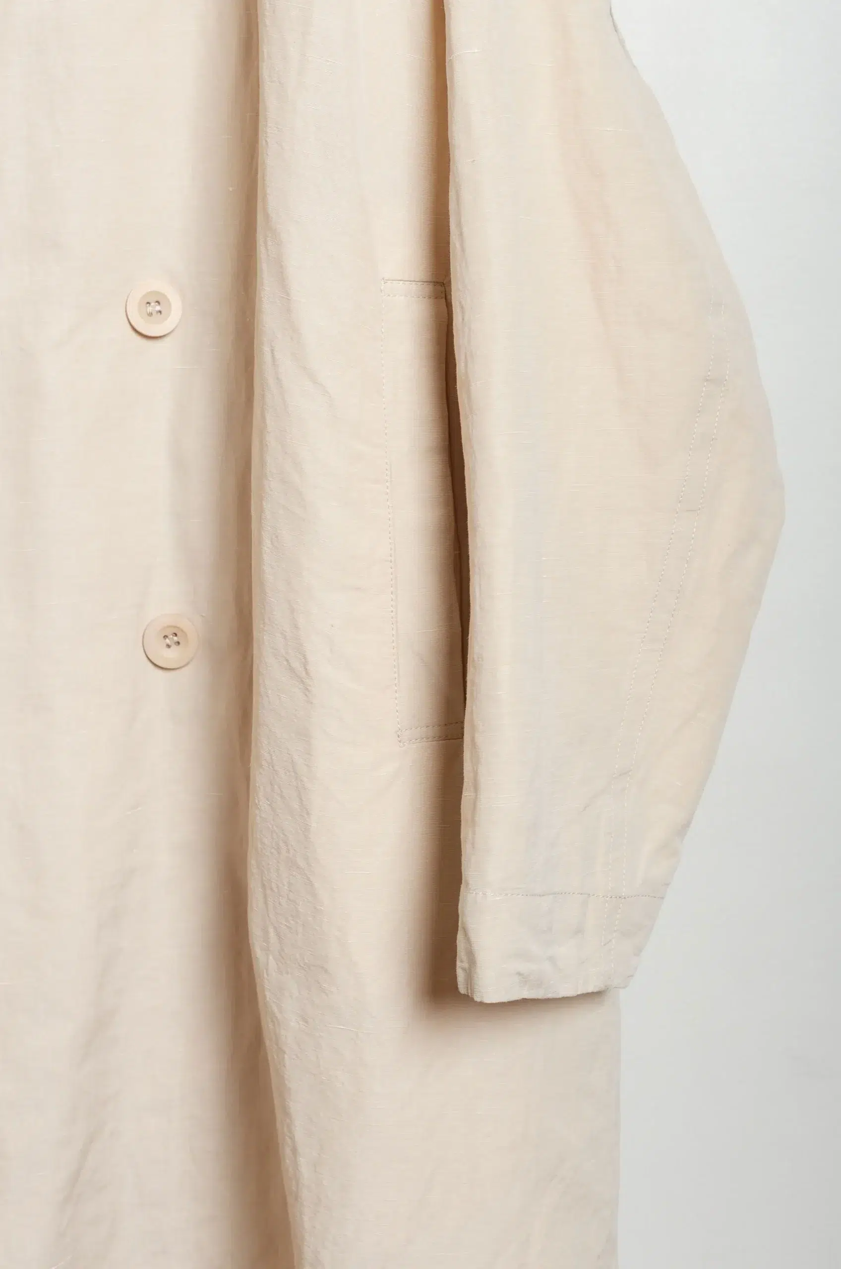 Casey Casey - FRANCIS COAT RUGGER1 26HM242 - IVORY