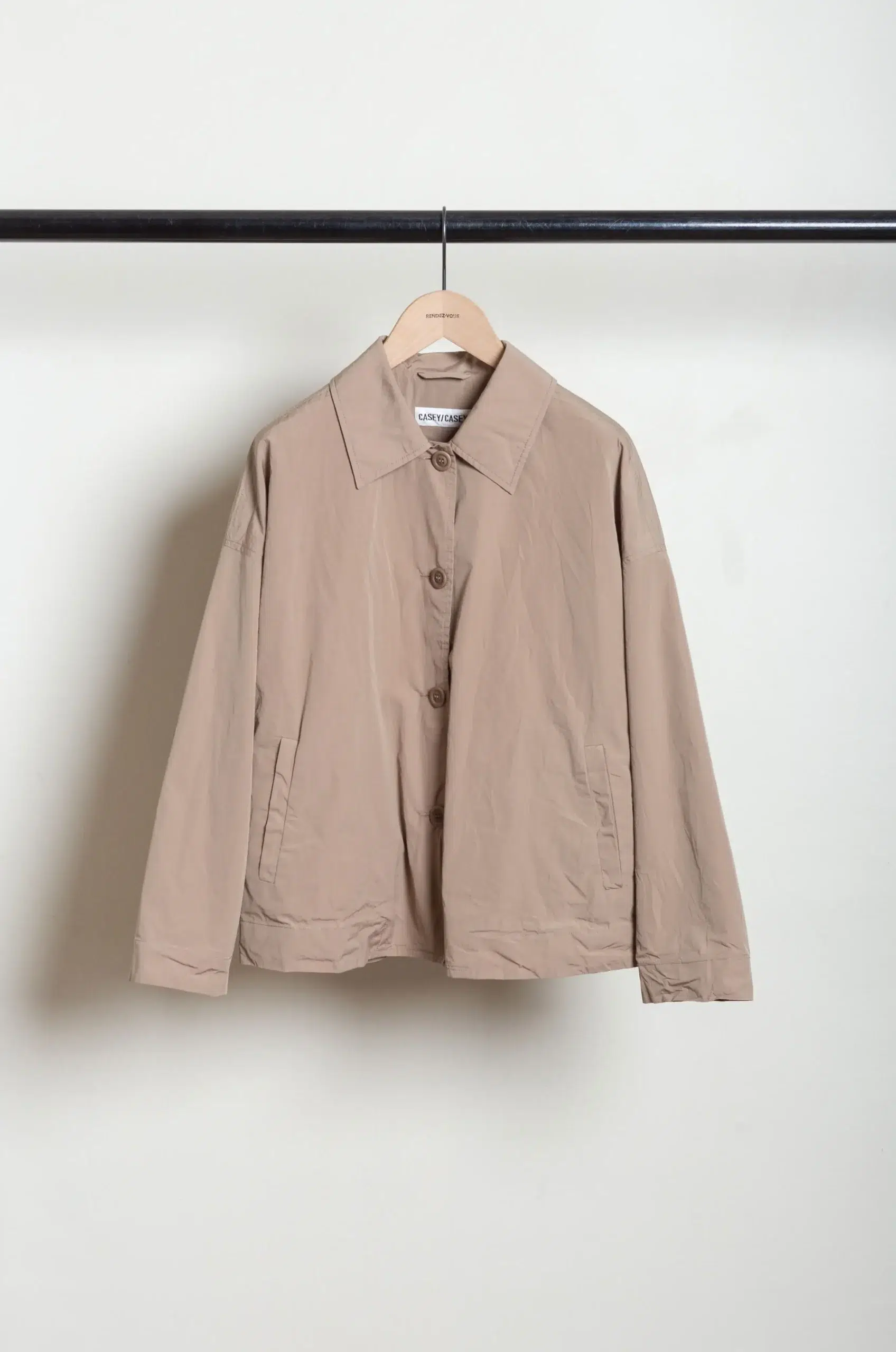 Casey Casey - JULIETTE JACKET TAFFCOT 26FV379 - JUTE